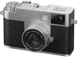 Fujifilm X-HF1 Kompaktkamera, Full-HD Video, Blende f2.8, Touch Screen LCD Display, Schwarz/Silber