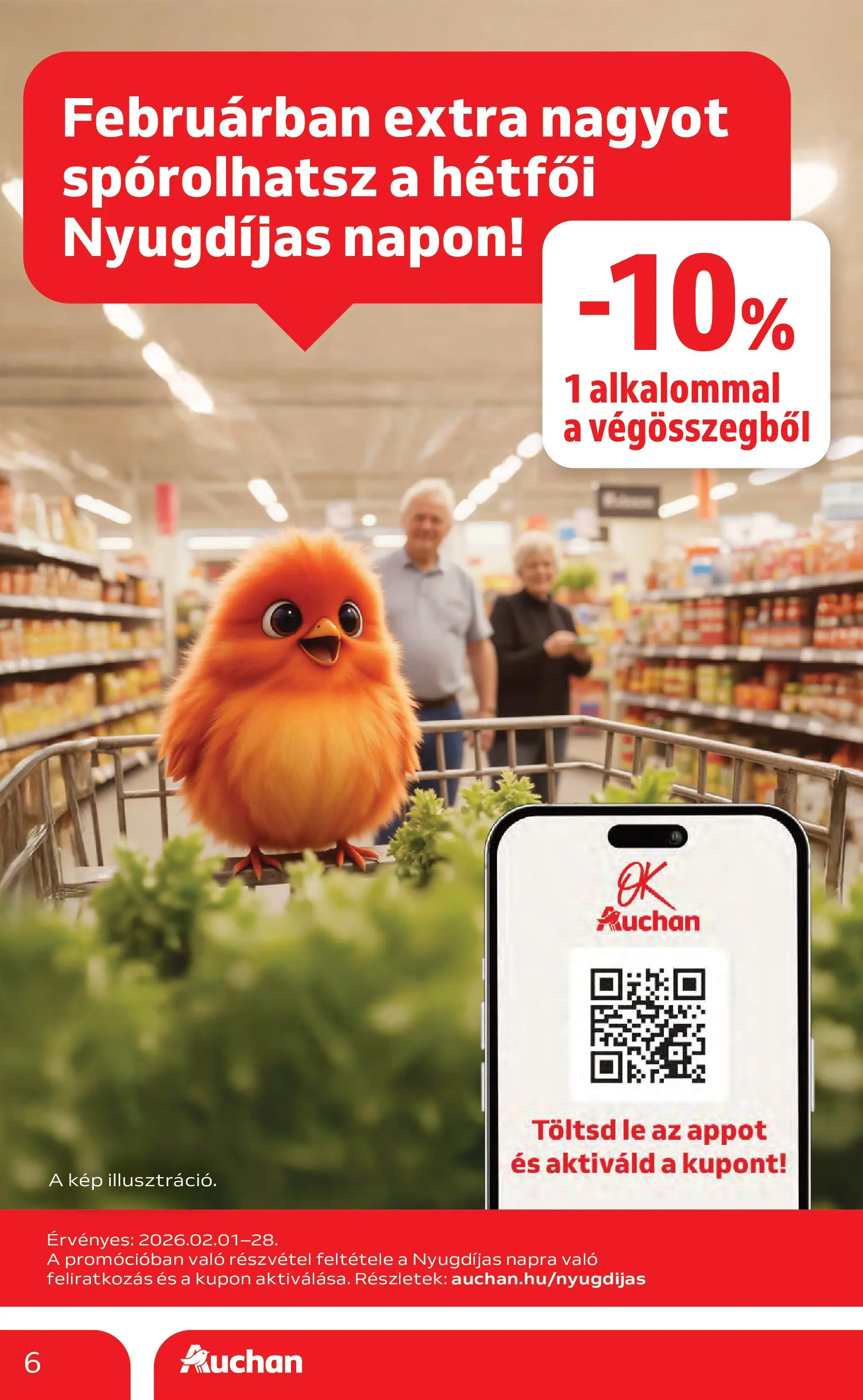 Auchan Akciós újság - 2026.01.29. -tól/töl > akció, lapozható szórólap 🛍️ | Oldal: 6