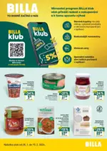 Billa Billa Let&aacute;k BILLA klub &ndash; do 10.02.2026