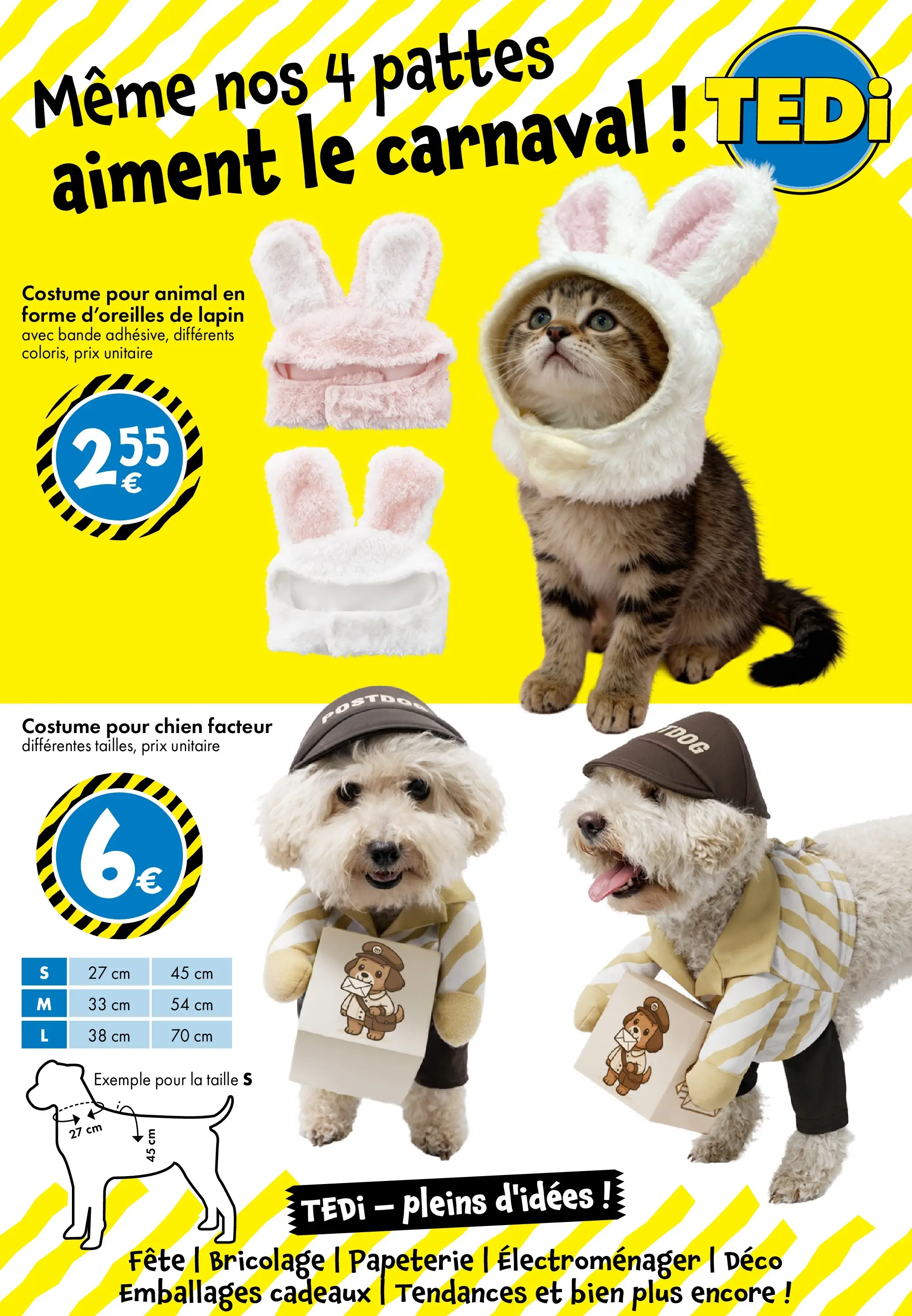 TEDi - TEDi - pleins d'idées à partir du 28/01/2026 - promo en ligne | Page: 7 | Produits: Lapin, Costume
