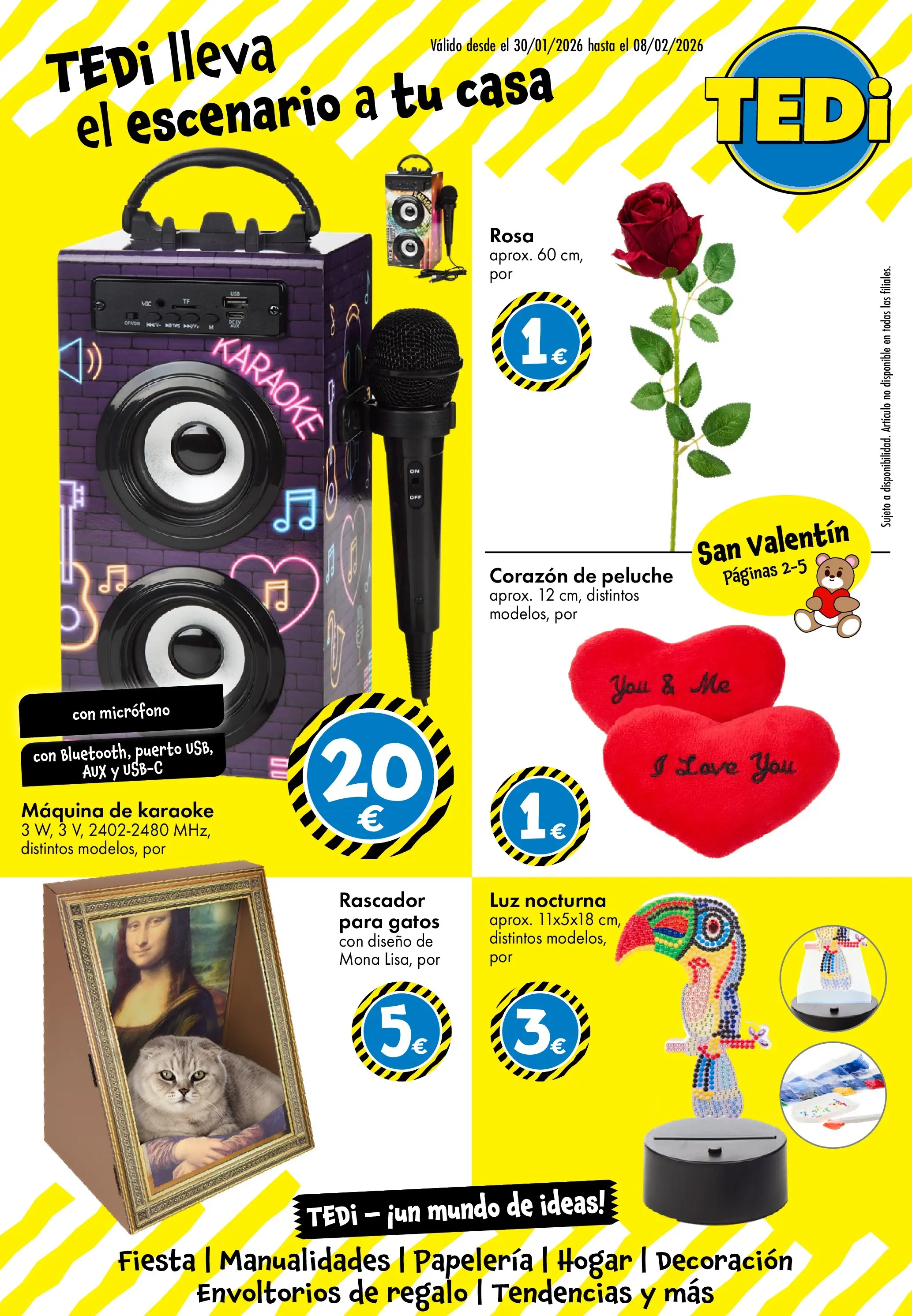 TEDi - TEDi catálogo hasta 07.02.2026 28/01/2026 - 07/02/2026 | Página: 1 | Productos: Micrófono