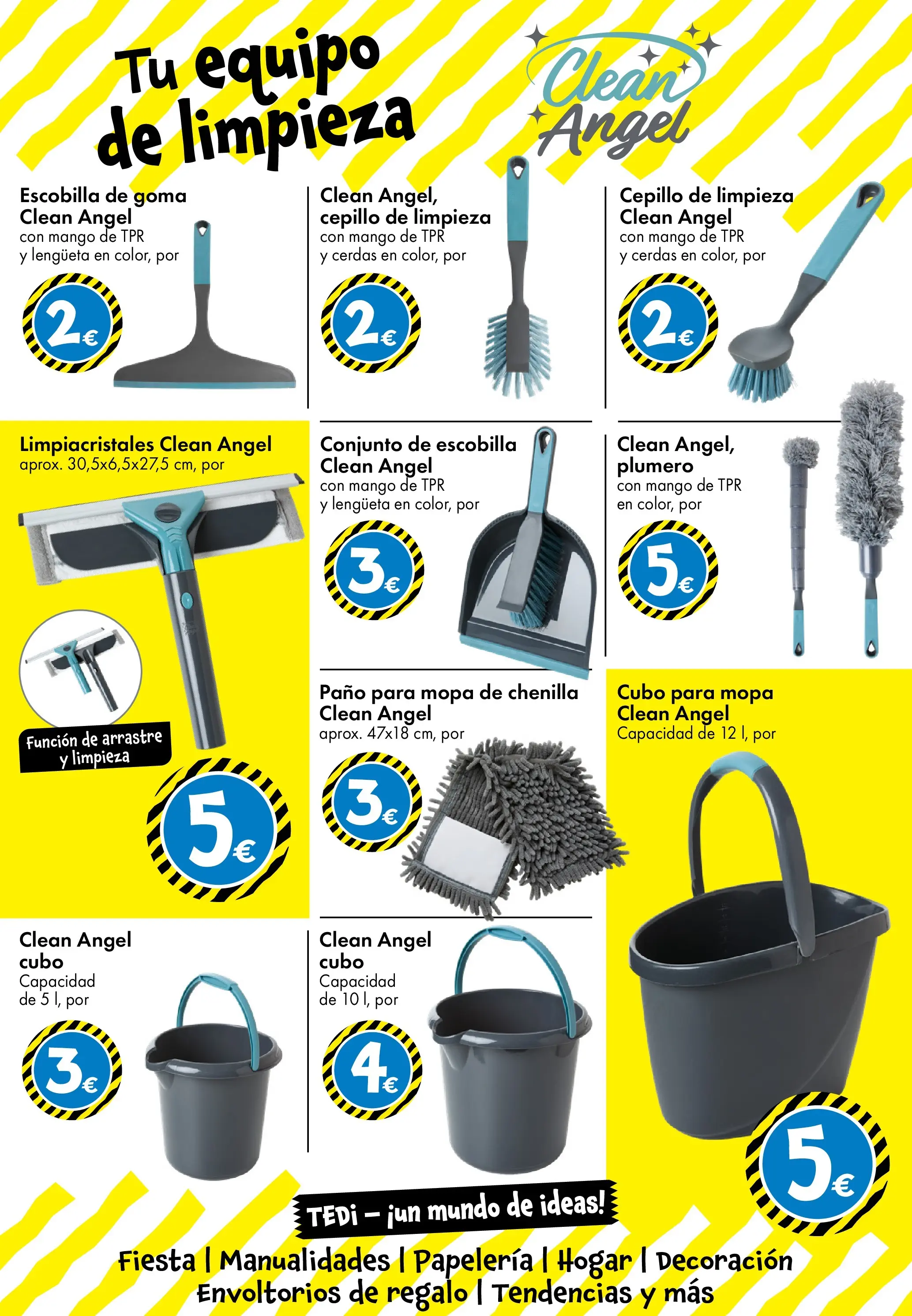 TEDi - TEDi catálogo hasta 07.02.2026 28/01/2026 - 07/02/2026 | Página: 17 | Productos: Cepillo, Limpiacristales, Ρούτερ