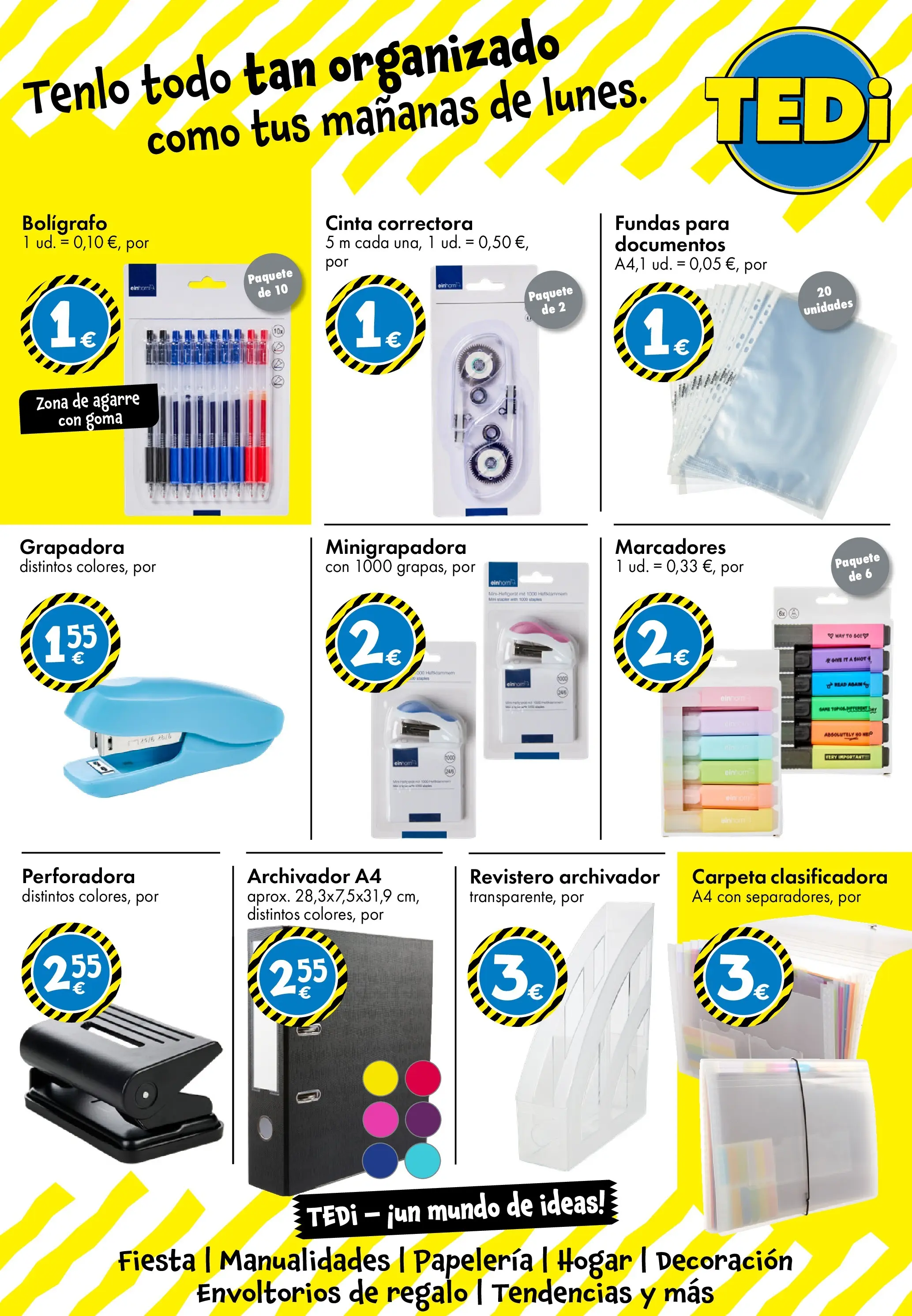 TEDi - TEDi catálogo hasta 07.02.2026 28/01/2026 - 07/02/2026 | Página: 19 | Productos: Archivador