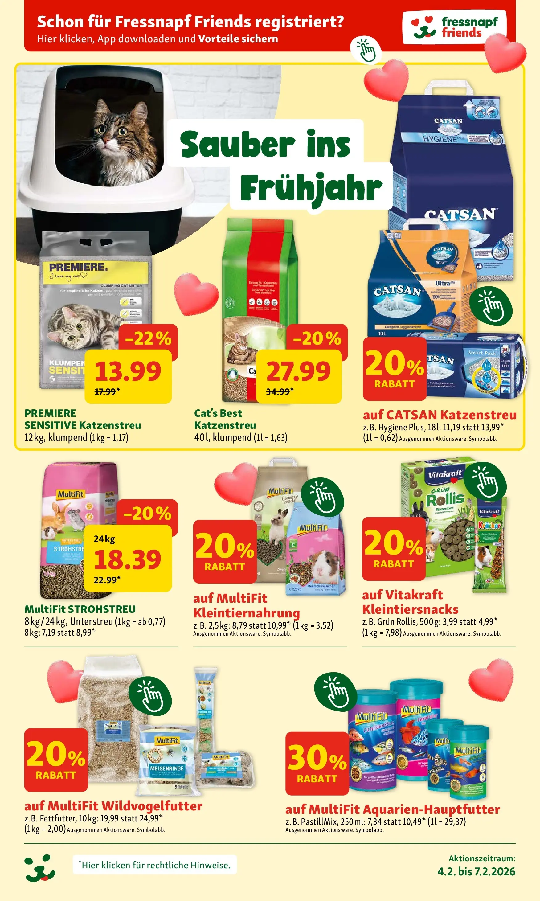 Fressnapf - Fressnapf Angebote 04.02. bis 07.02. von 03.02.2026 - Aktuelle Angebote | Seite: 6