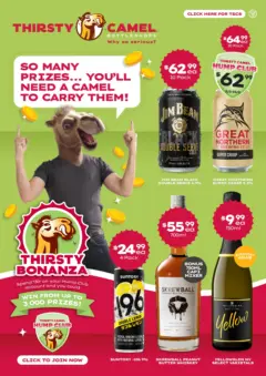 Preview of Deals - So many Prizes… You’ll need a Camel to carry them! - valid from 01.02.2026
