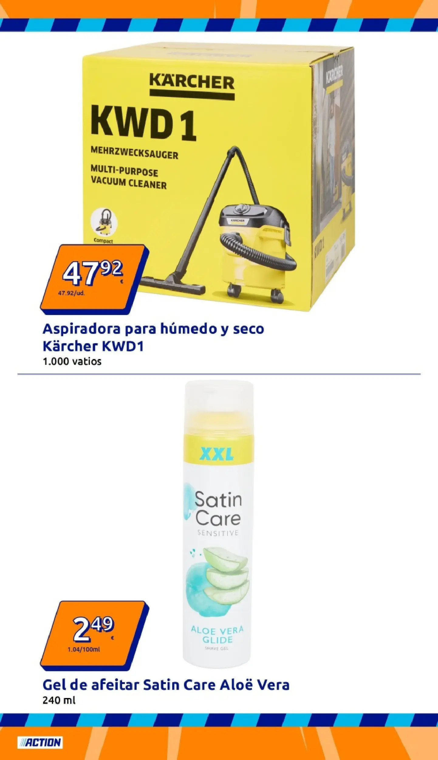 Action - ES week 5 2026 28/01/2026 - 03/02/2026 | Página: 16 | Productos: Gel de afeitar, Aspiradora