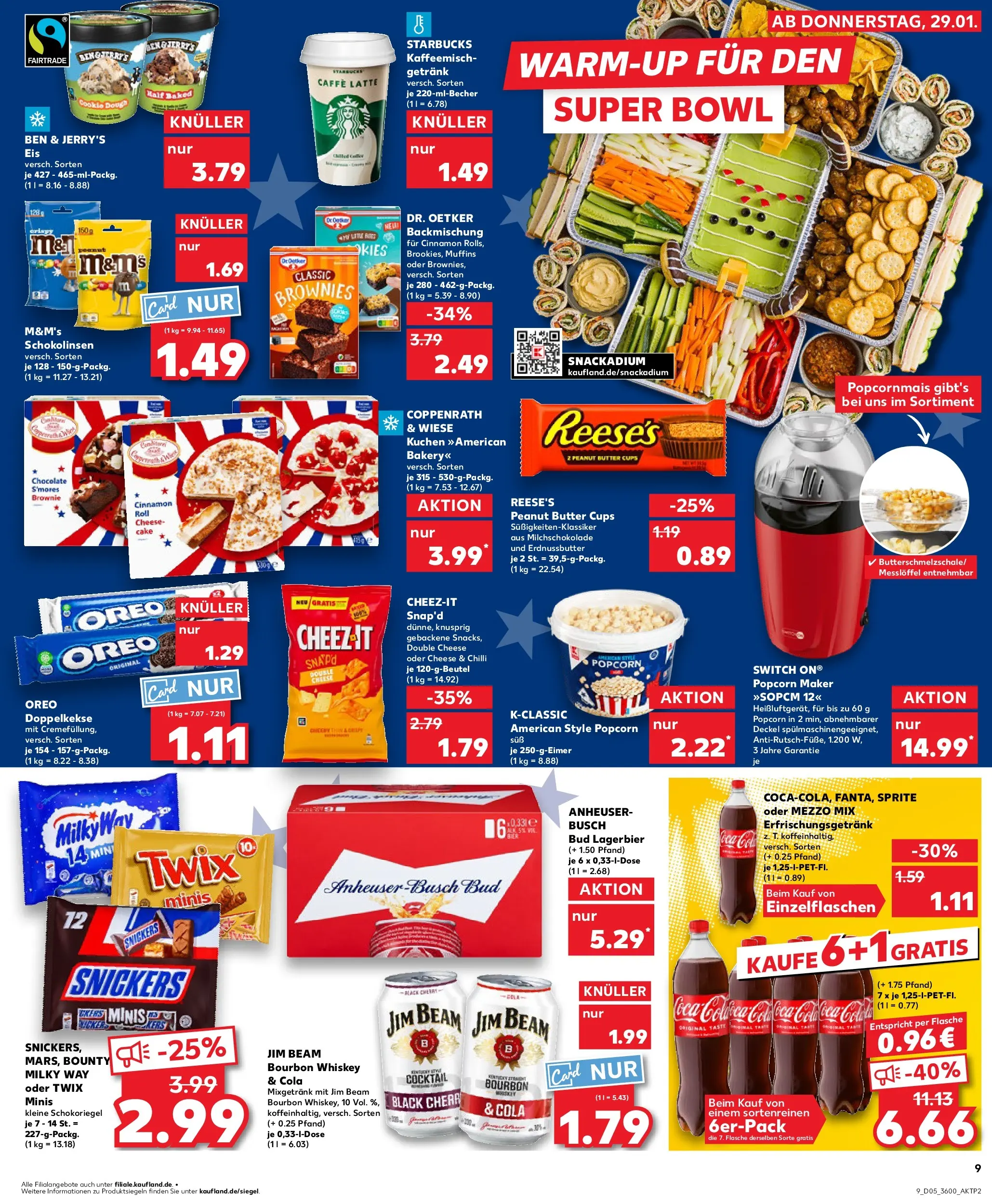 Prospekt Kaufland ab 28.01.2026 » Angebote Online zum Blättern | Seite: 9 | Produkte: Mezzo mix, Oder mezzo mix, Kuchen, Whiskey