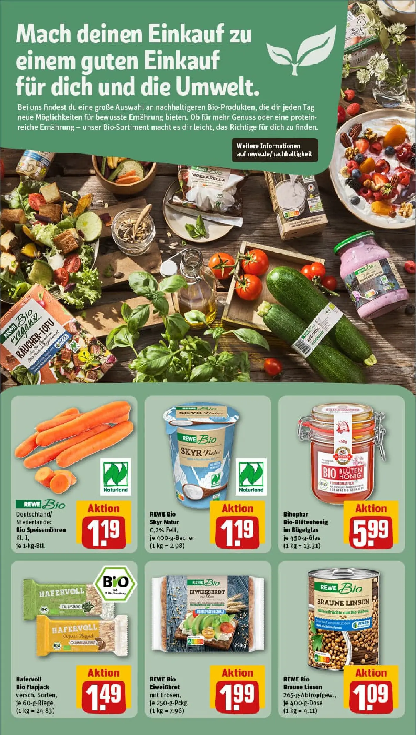 REWE Prospekt ab 02.02.2026 zum Blättern » Angebote | Seite: 19 | Produkte: Mozzarella, Skyr