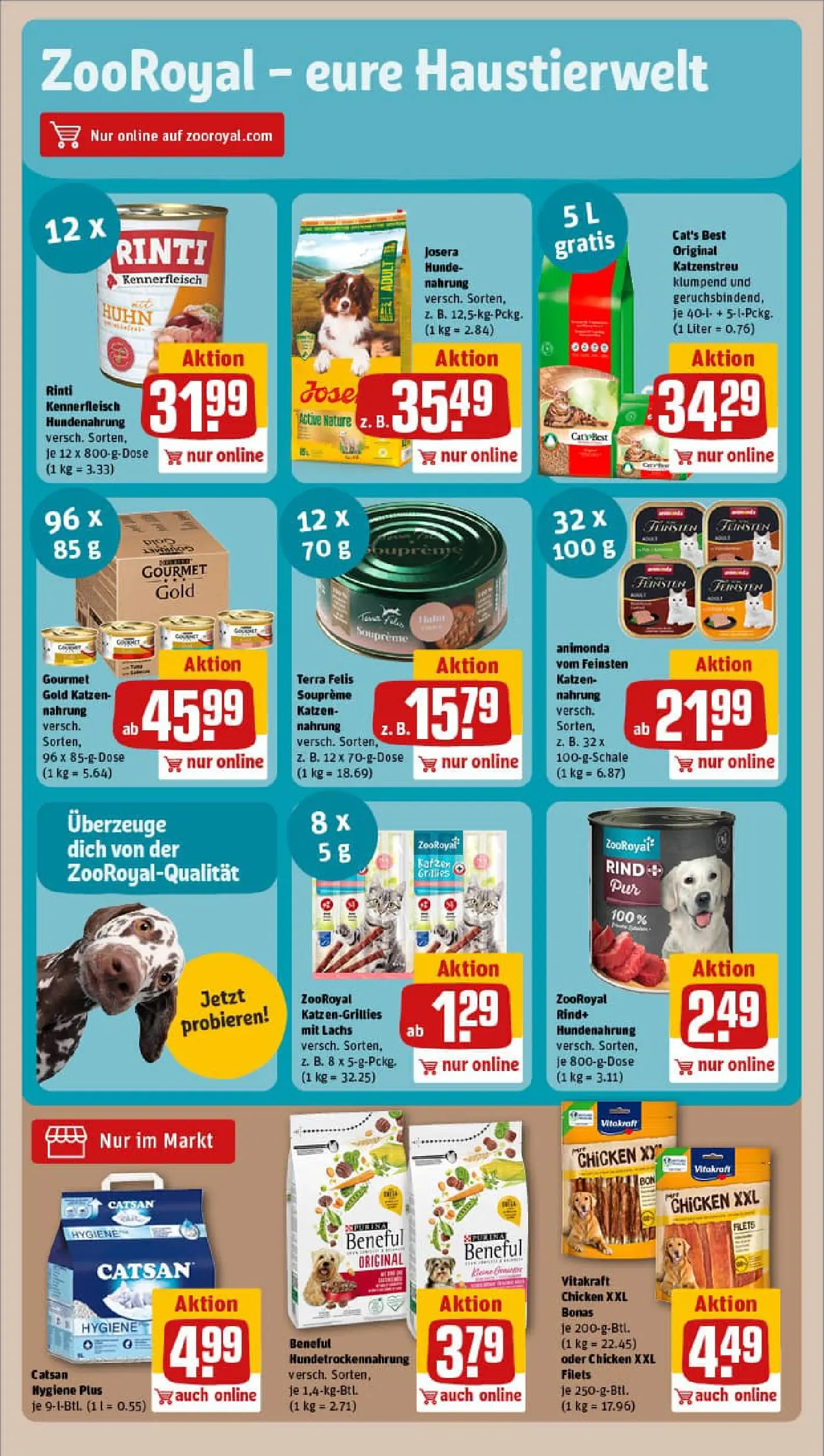 REWE Prospekt ab 02.02.2026 zum Blättern » Angebote | Seite: 29 | Produkte: Catsan, Lachs