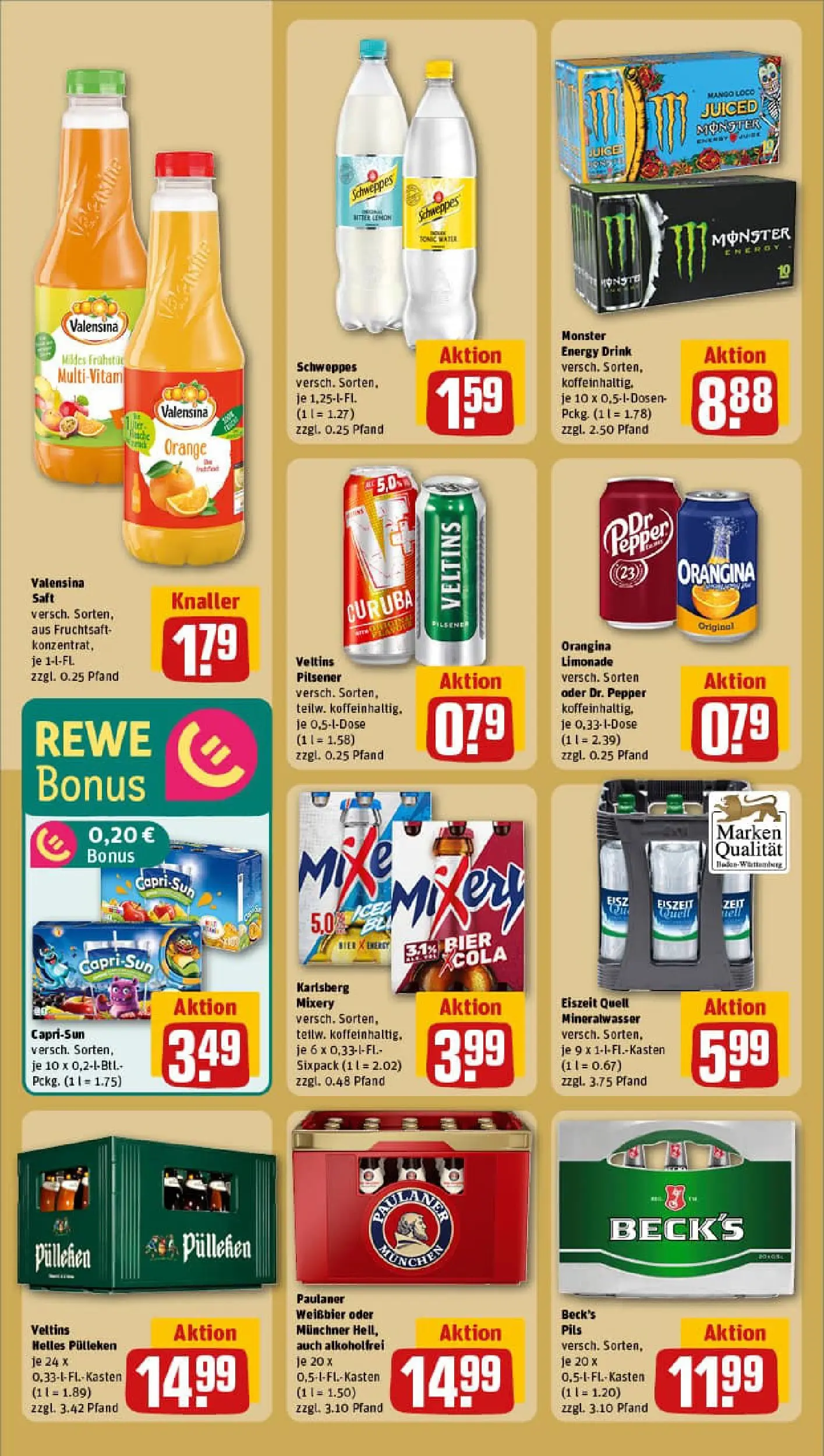 REWE Prospekt ab 02.02.2026 zum Blättern » Angebote | Seite: 24 | Produkte: Cola, Mineralwasser, Mixery, Fruchtsaft