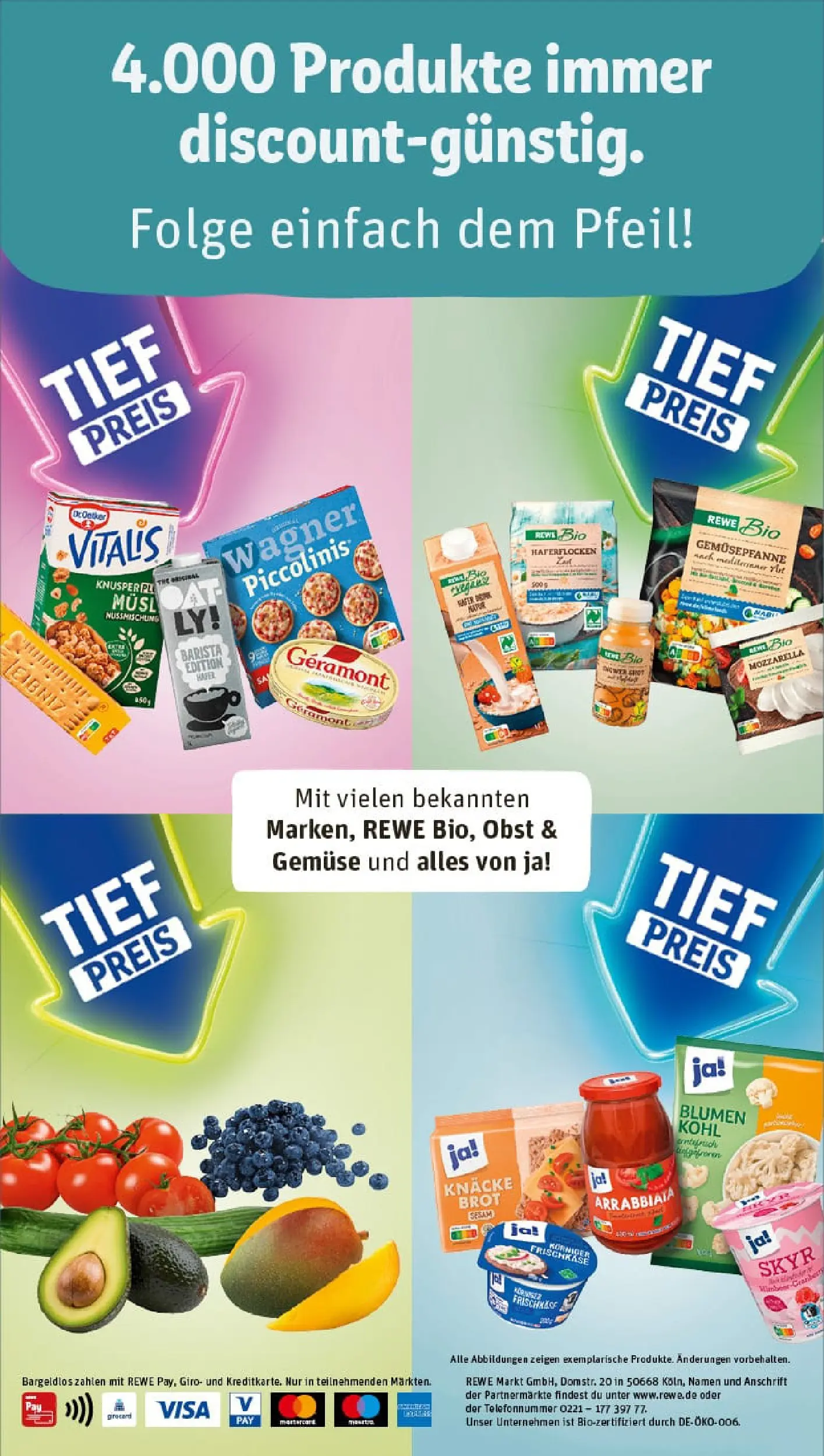 REWE Prospekt ab 02.02.2026 zum Blättern » Angebote | Seite: 32 | Produkte: Wagner pizza, Obst, Blumenkohl, Frischkase