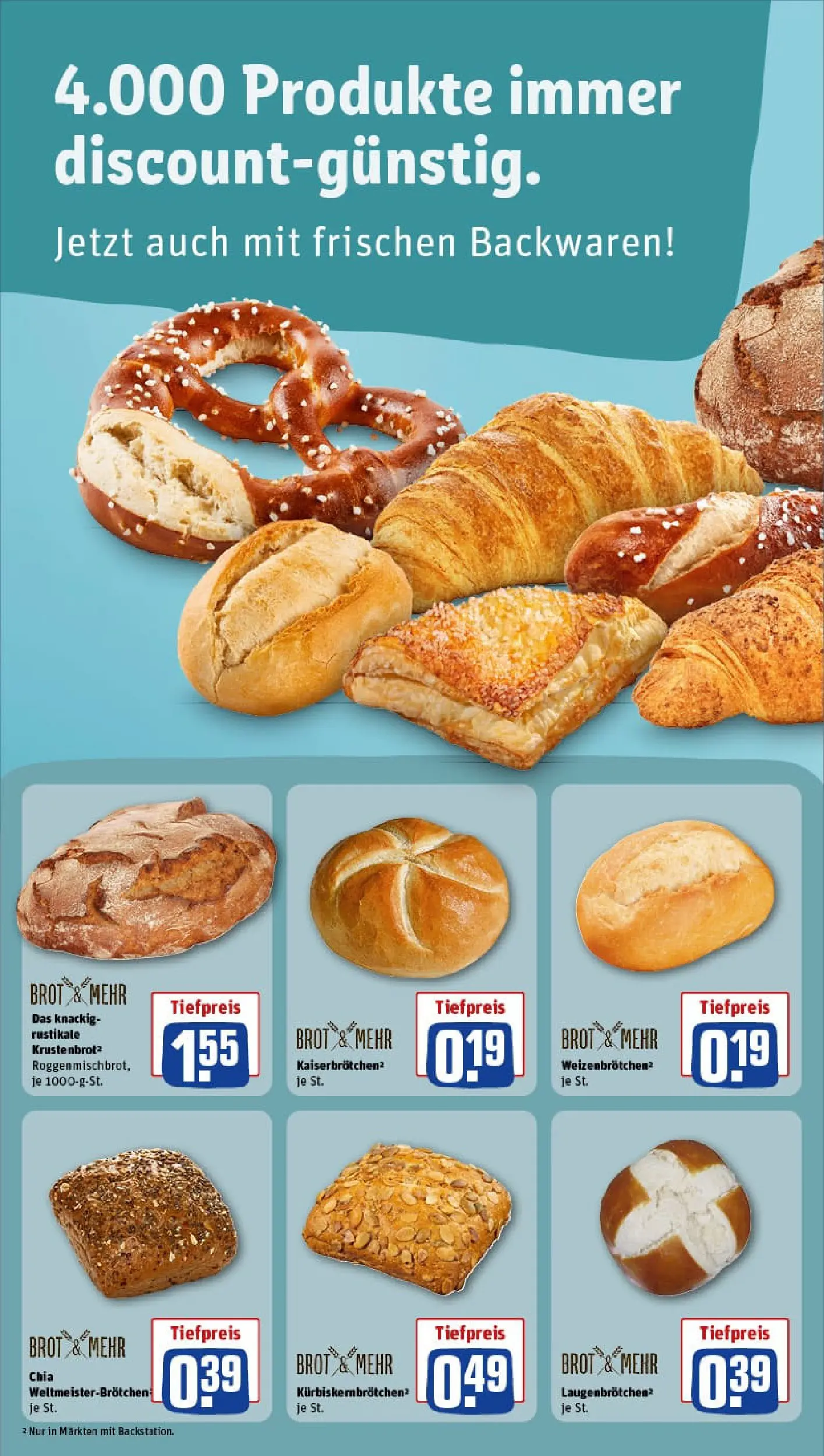 REWE Prospekt ab 02.02.2026 zum Blättern » Angebote | Seite: 14 | Produkte: Brot