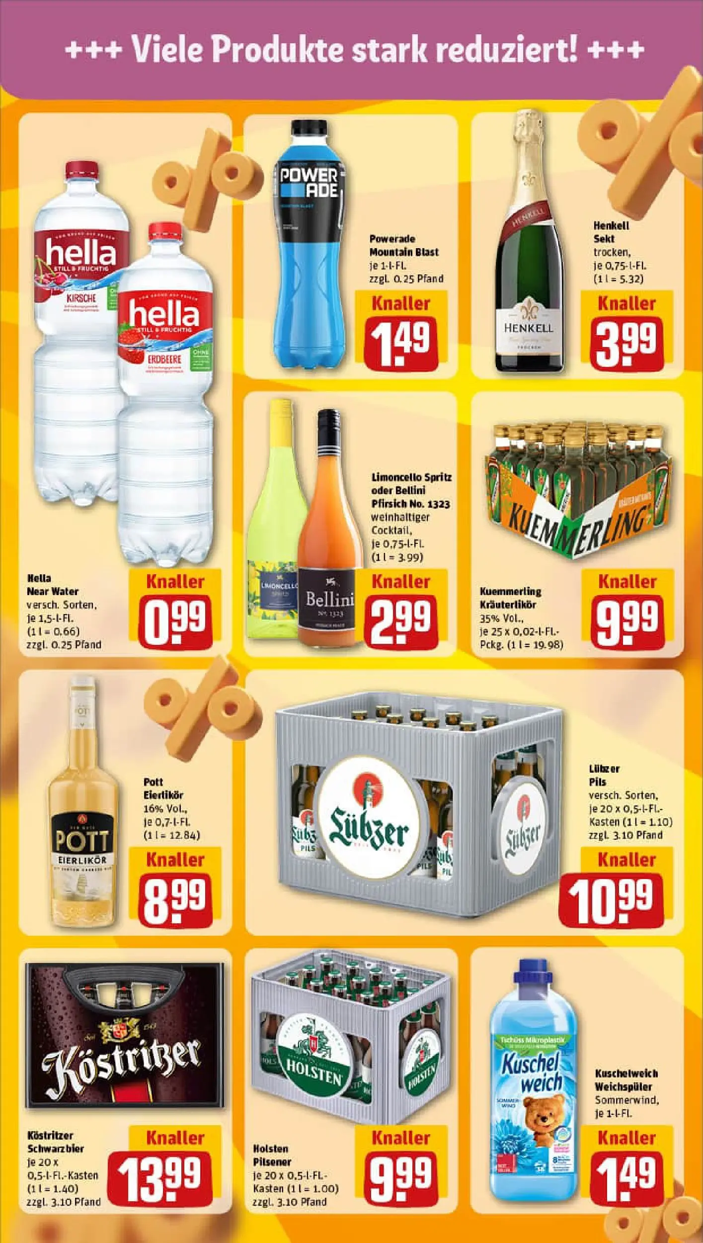 REWE Prospekt ab 02.02.2026 zum Blättern » Angebote | Seite: 25 | Produkte: Hella, Powerade, Limoncello, Lubzer