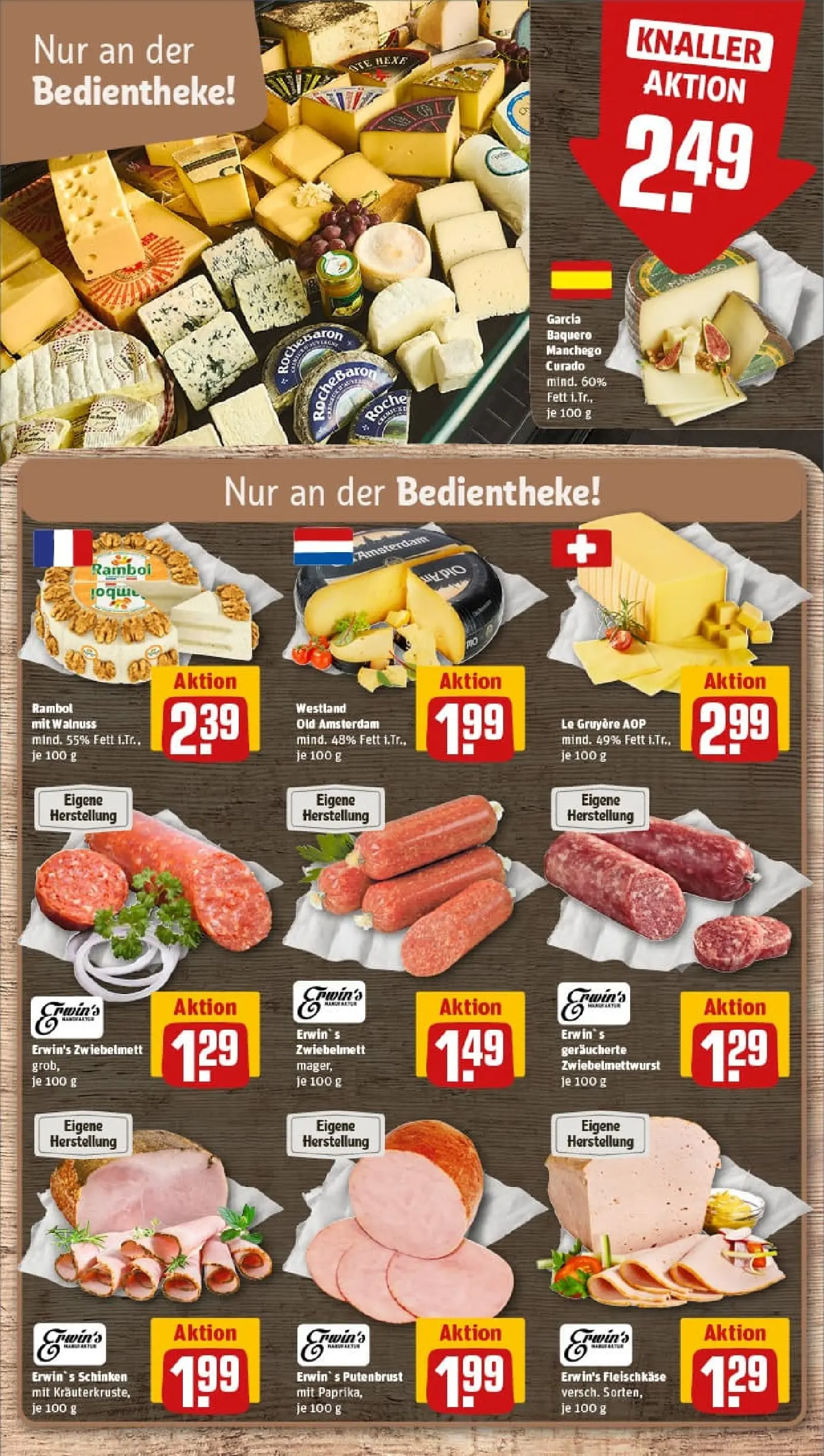 REWE Prospekt ab 02.02.2026 zum Blättern » Angebote | Seite: 11 | Produkte: Paprika, Schinken