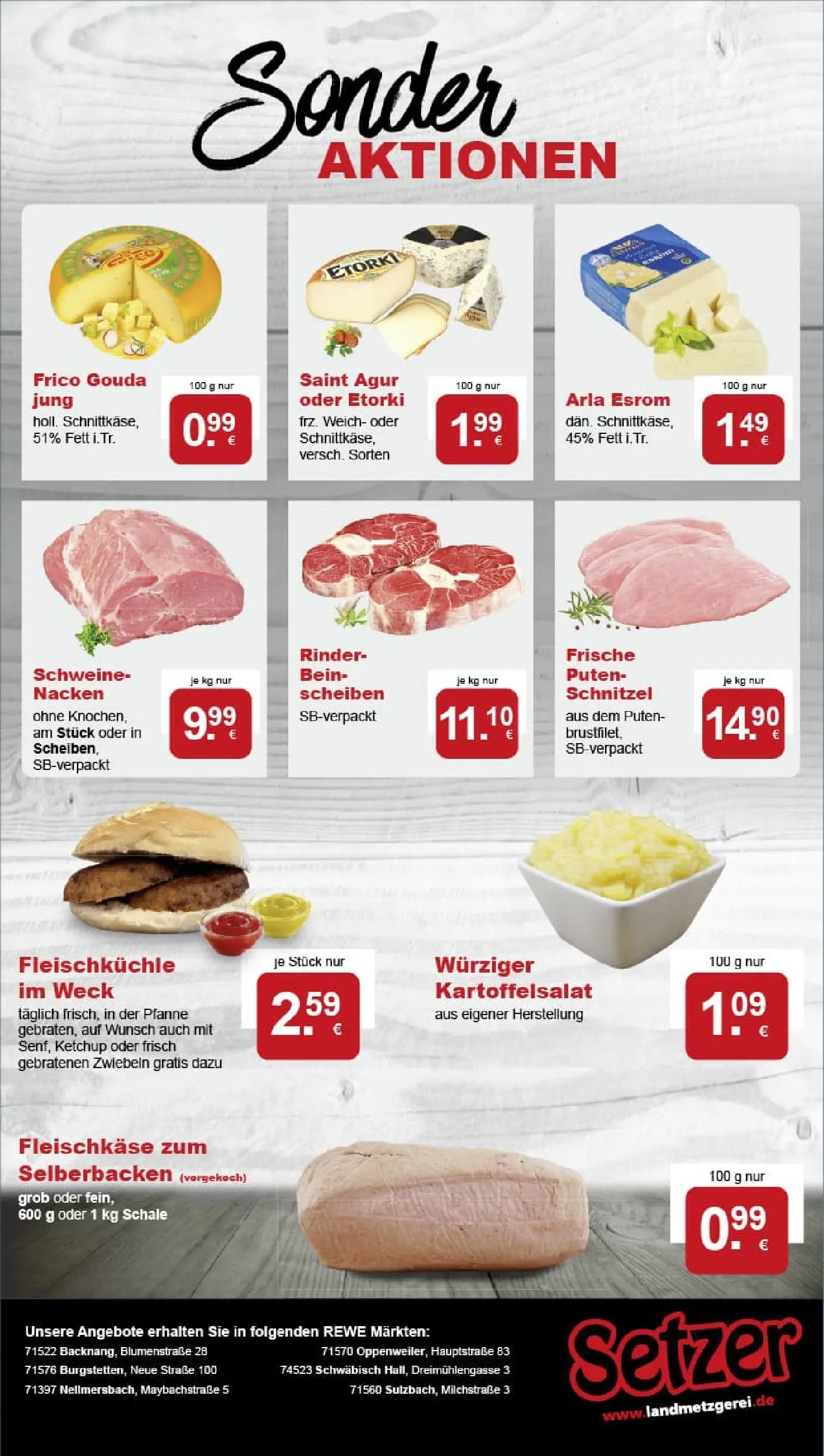 REWE Prospekt ab 01.02.2026 zum Blättern » Angebote | Seite: 13 | Produkte: Gouda, Schnitzel, Zwiebeln, Ketchup