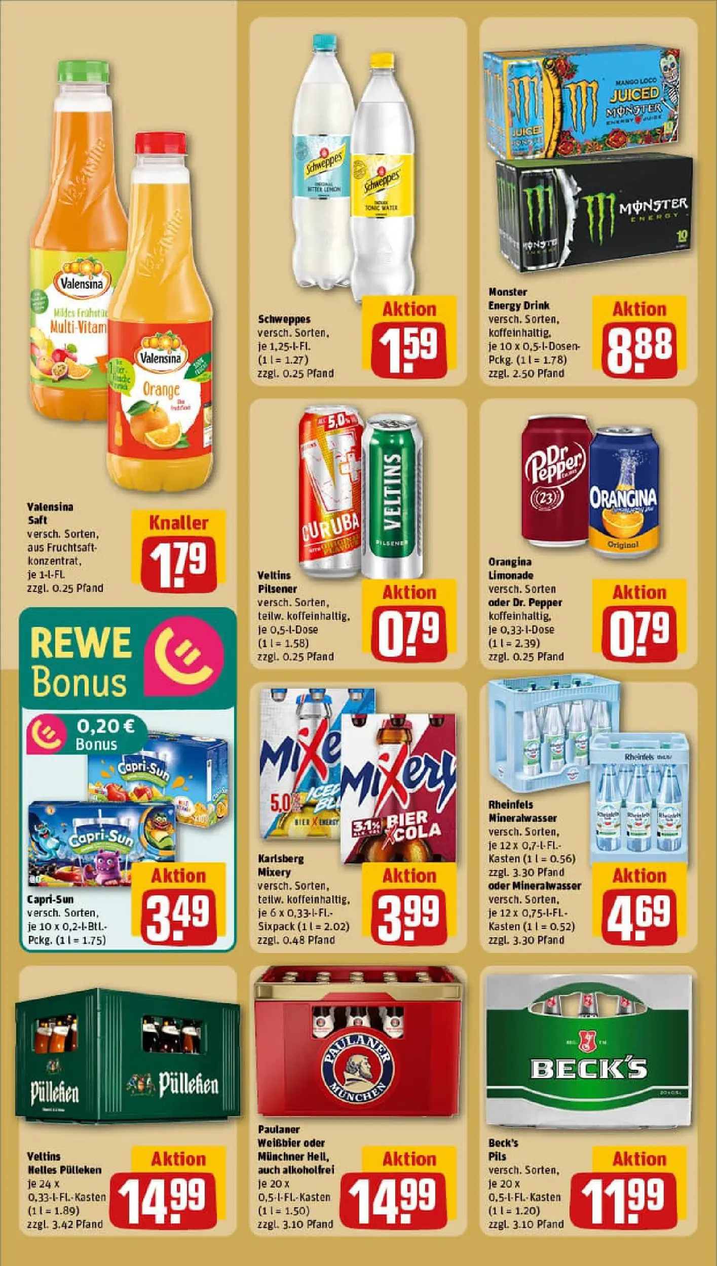 REWE Prospekt ab 02.02.2026 zum Blättern » Angebote | Seite: 22 | Produkte: Energy, Limonade, Paulaner, Veltins