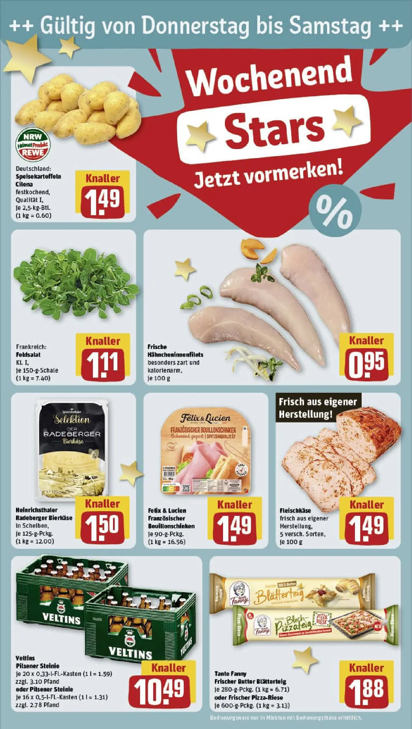 REWE Prospekt ab 02.02.2026 zum Blättern » Angebote | Seite: 28 | Produkte: Butter, Veltins