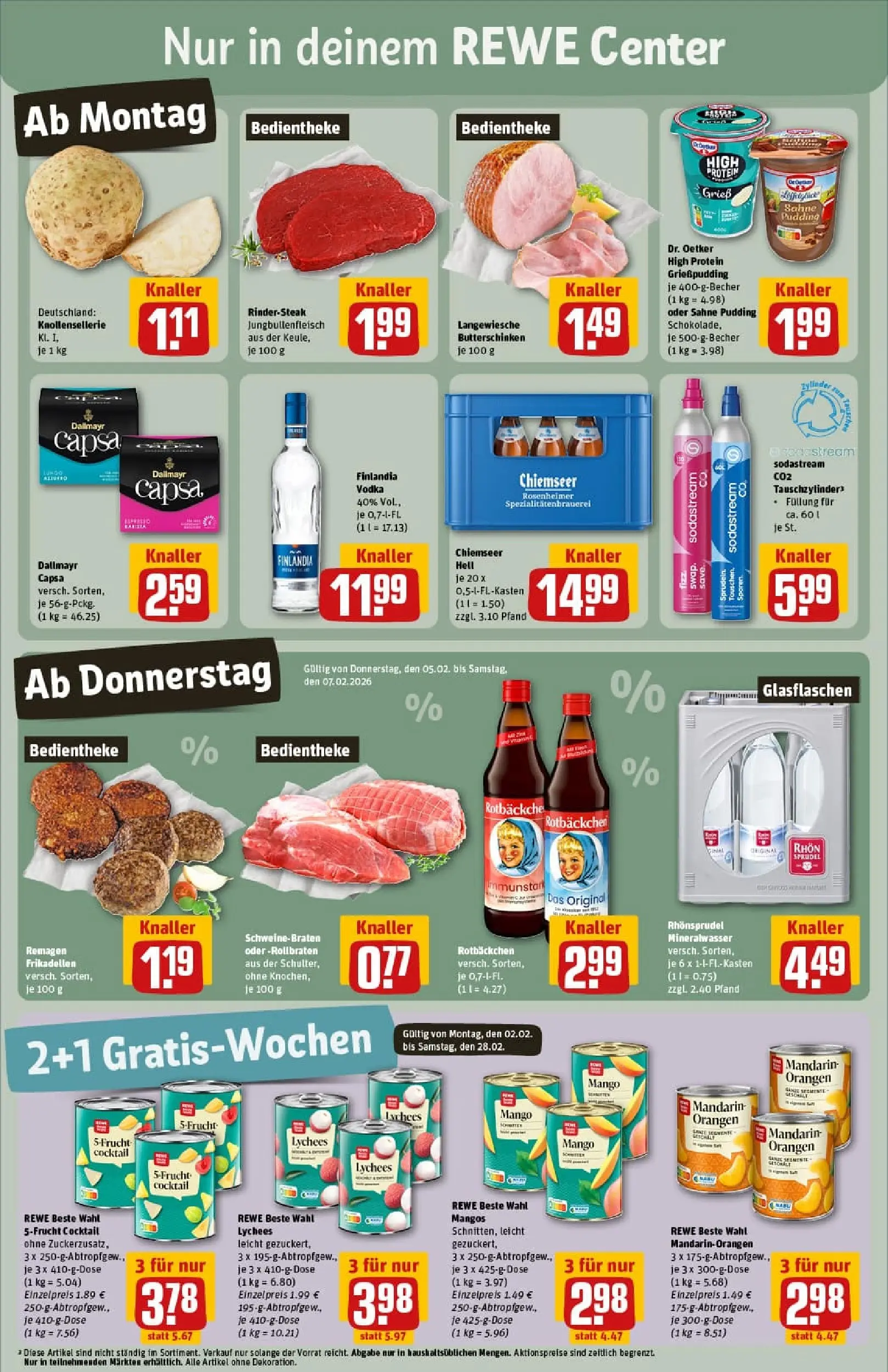 REWE Prospekt ab 01.02.2026 zum Blättern » Angebote | Seite: 5