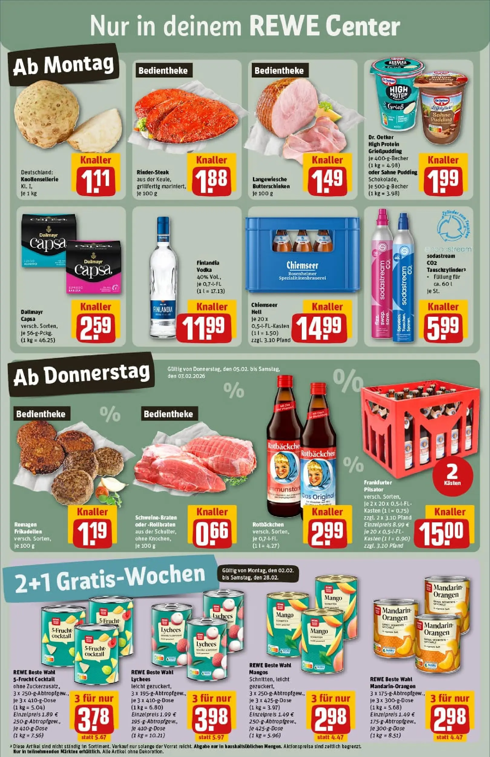 REWE Prospekt ab 01.02.2026 zum Blättern » Angebote | Seite: 5