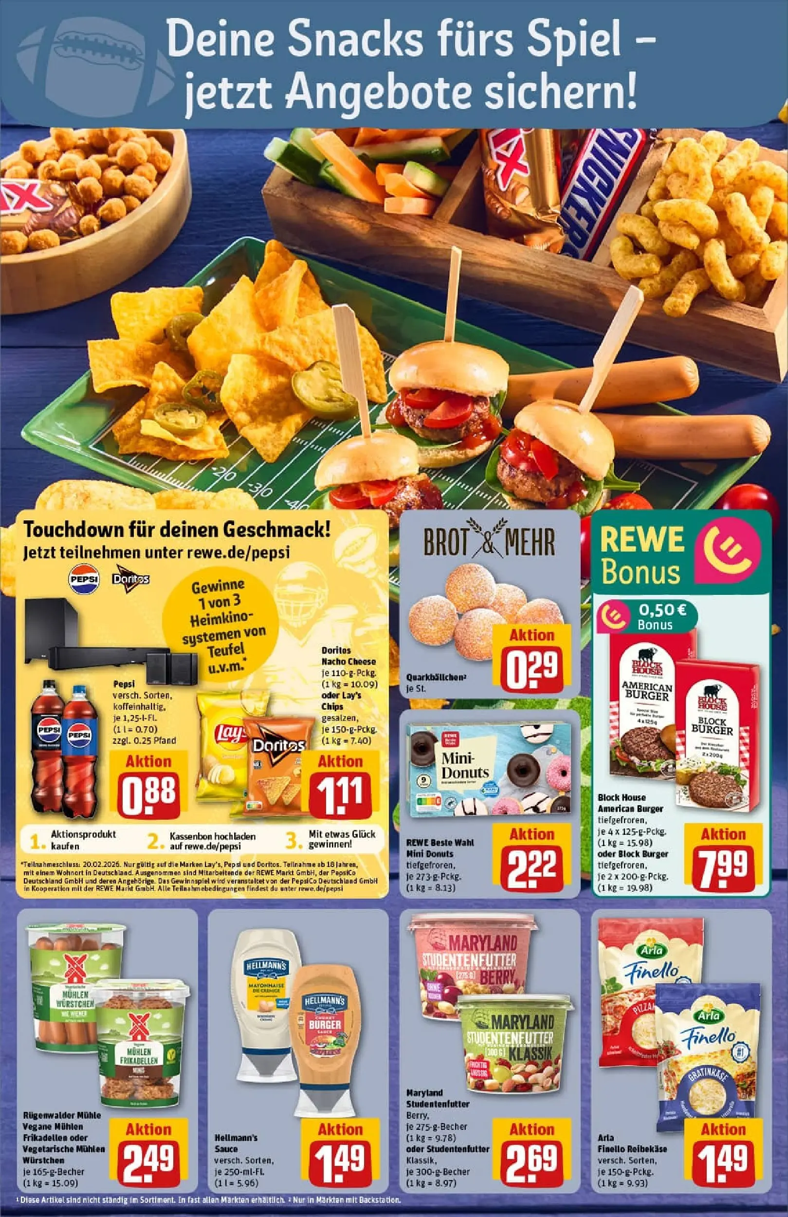 REWE Prospekt ab 01.02.2026 zum Blättern » Angebote | Seite: 6