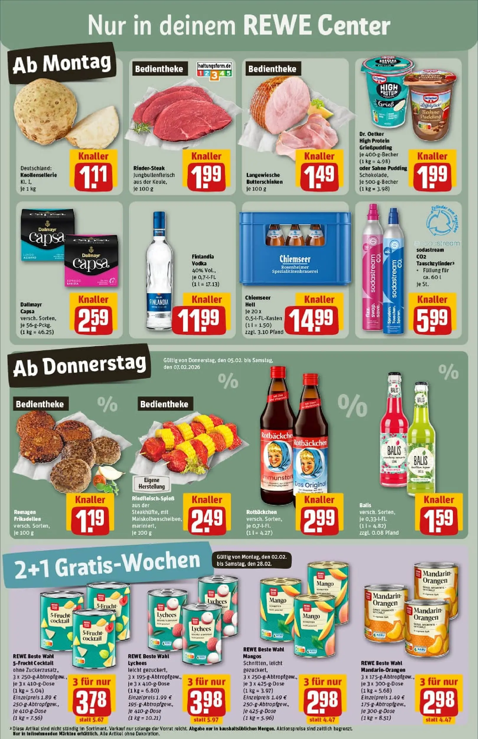 REWE Prospekt ab 01.02.2026 zum Blättern » Angebote | Seite: 5