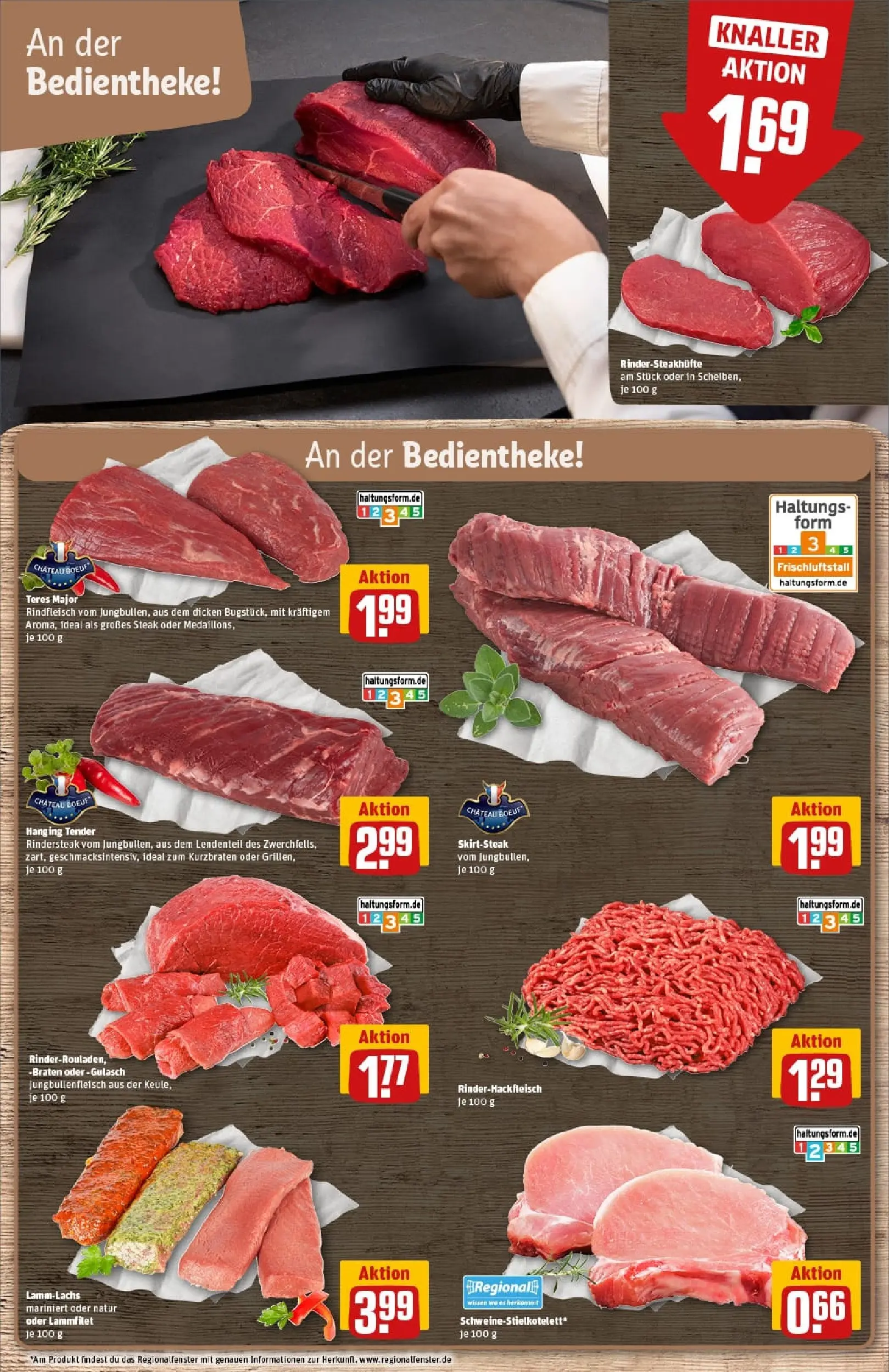 REWE Prospekt ab 02.02.2026 zum Blättern » Angebote | Seite: 11 | Produkte: Rindfleisch, Steak