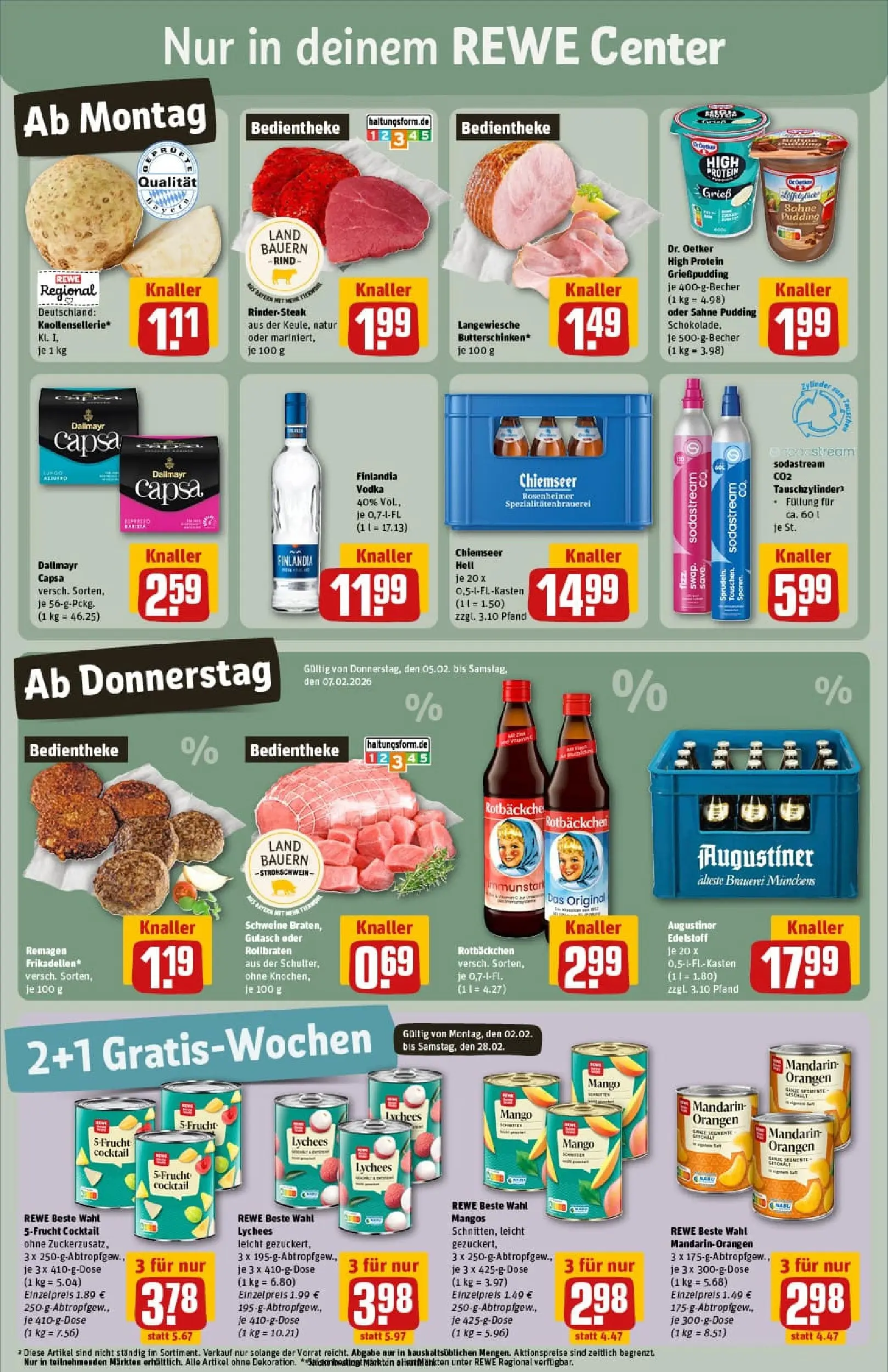 REWE Prospekt ab 01.02.2026 zum Blättern » Angebote | Seite: 5