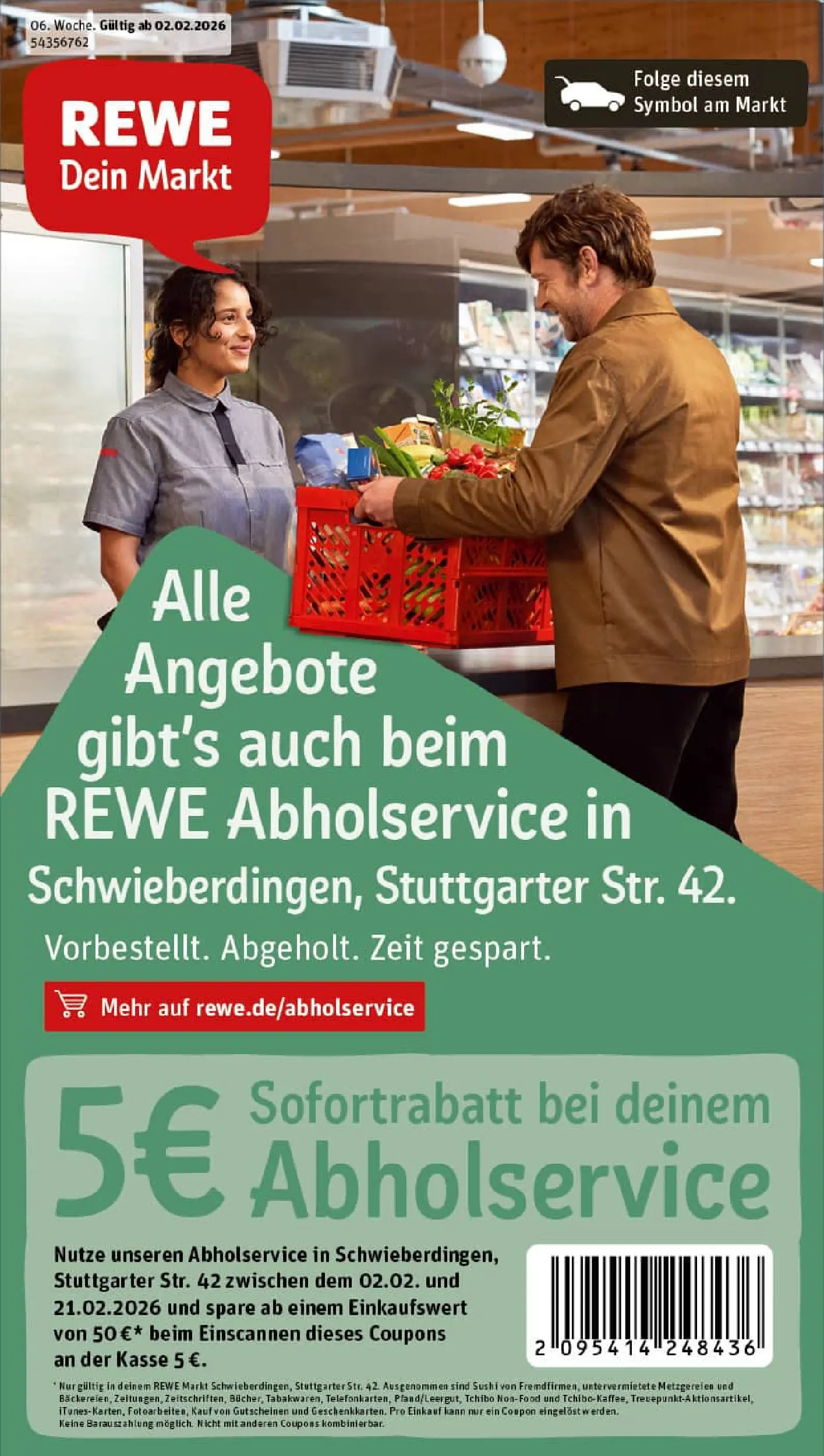 REWE Prospekt ab 02.02.2026 zum Blättern » Angebote | Seite: 1