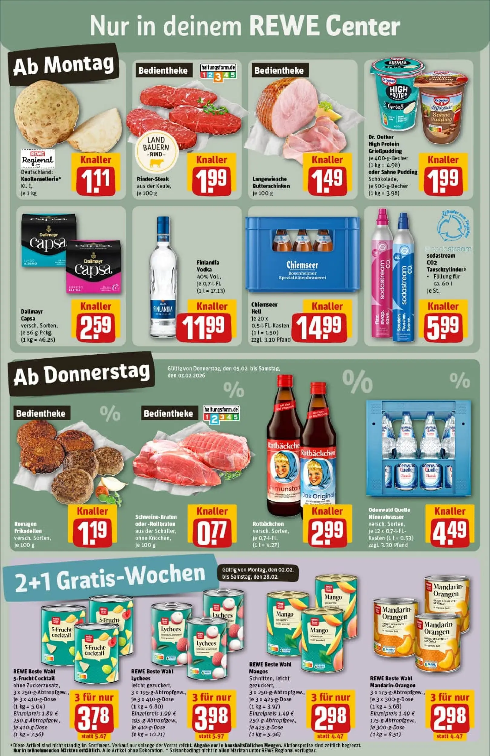REWE Prospekt ab 01.02.2026 zum Blättern » Angebote | Seite: 5