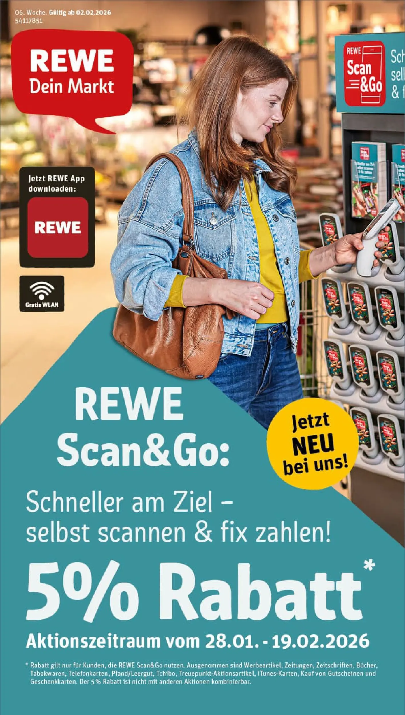 REWE Prospekt ab 02.02.2026 zum Blättern » Angebote | Seite: 1