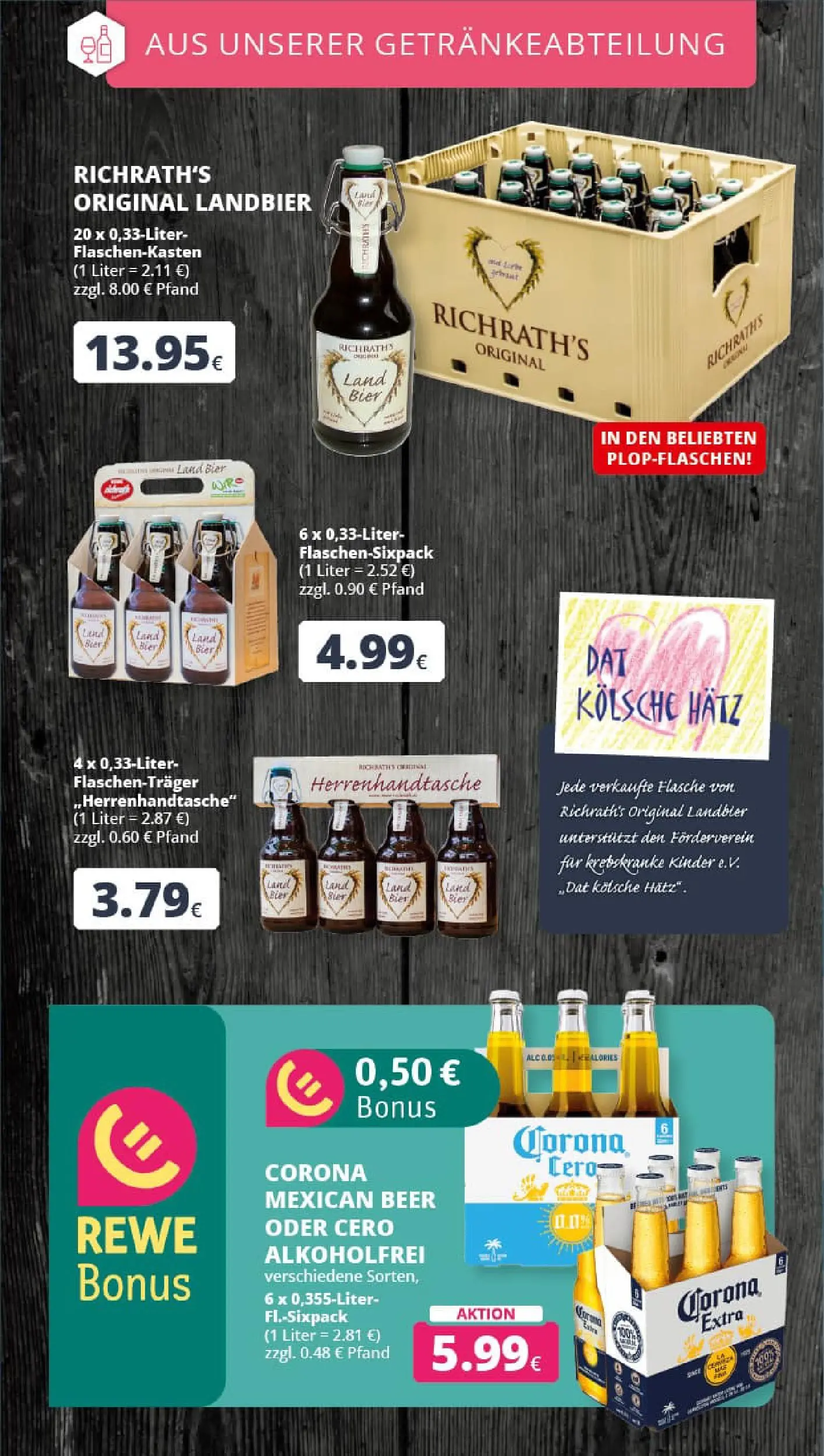 REWE Prospekt ab 01.02.2026 zum Blättern » Angebote | Seite: 17 | Produkte: Bier
