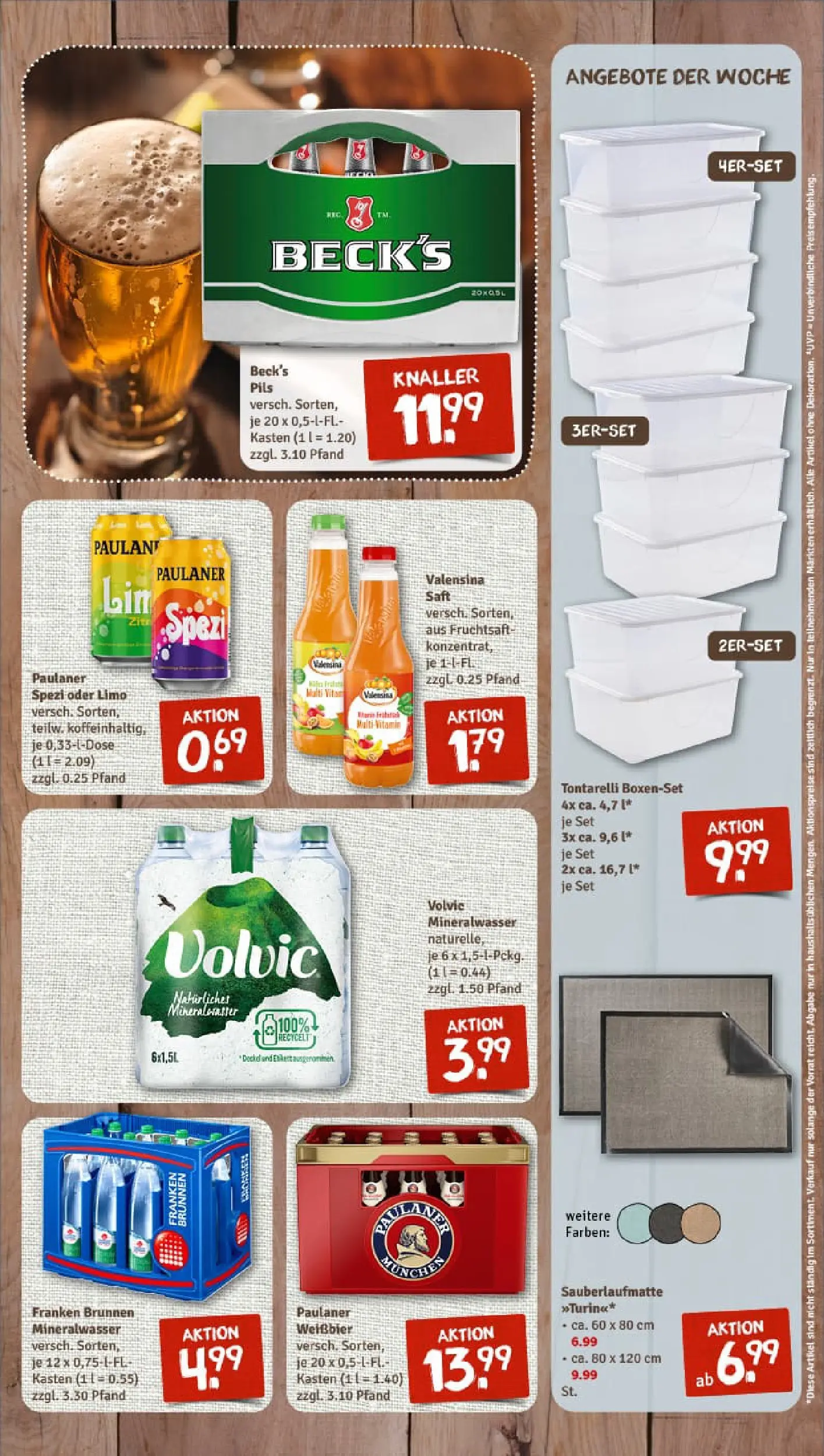 REWE Prospekt ab 02.02.2026 zum Blättern » Angebote | Seite: 7 | Produkte: Paulaner spezi, Pils, Mineralwasser, Paulaner