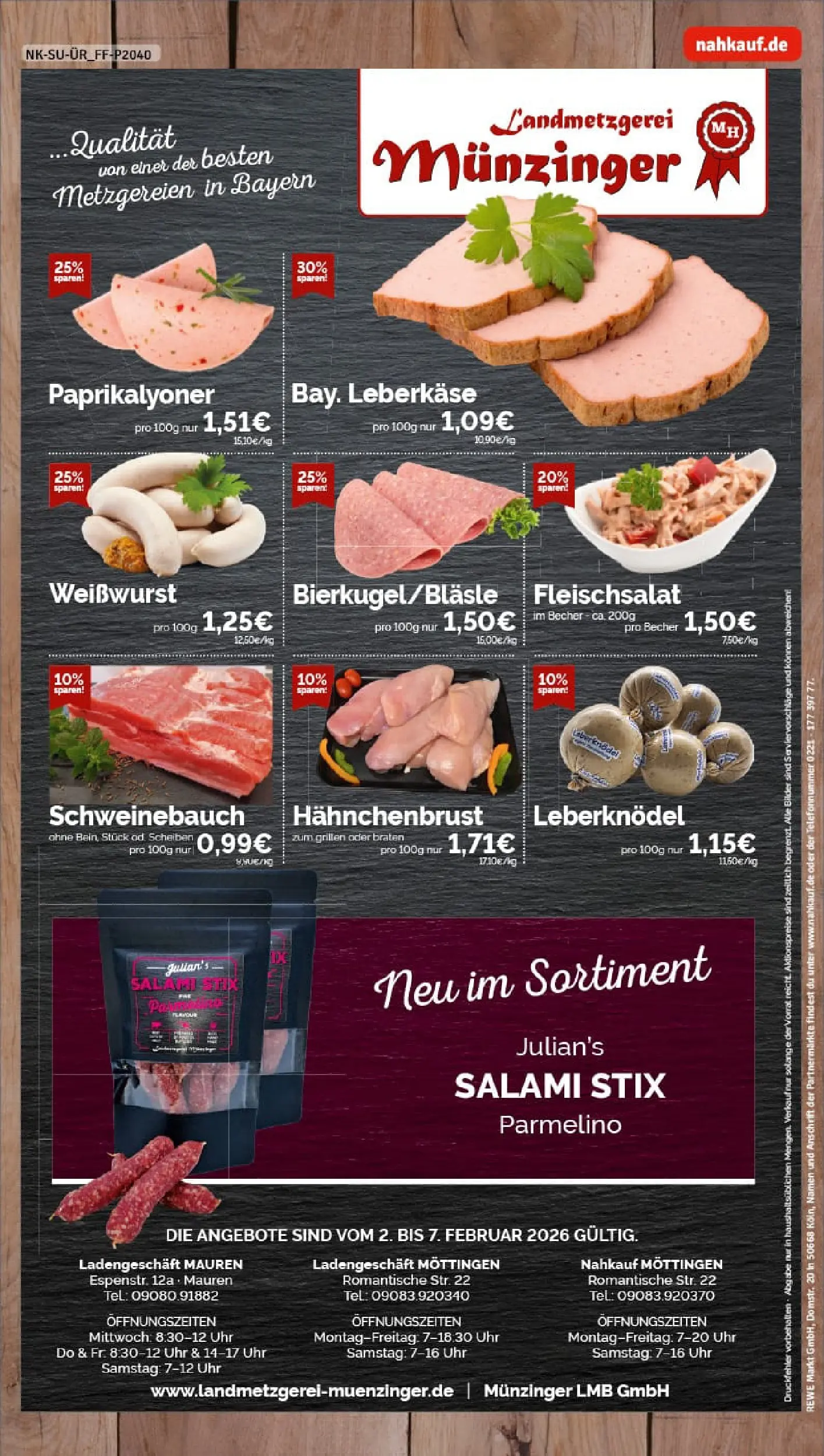 REWE Prospekt ab 01.02.2026 zum Blättern » Angebote | Seite: 8