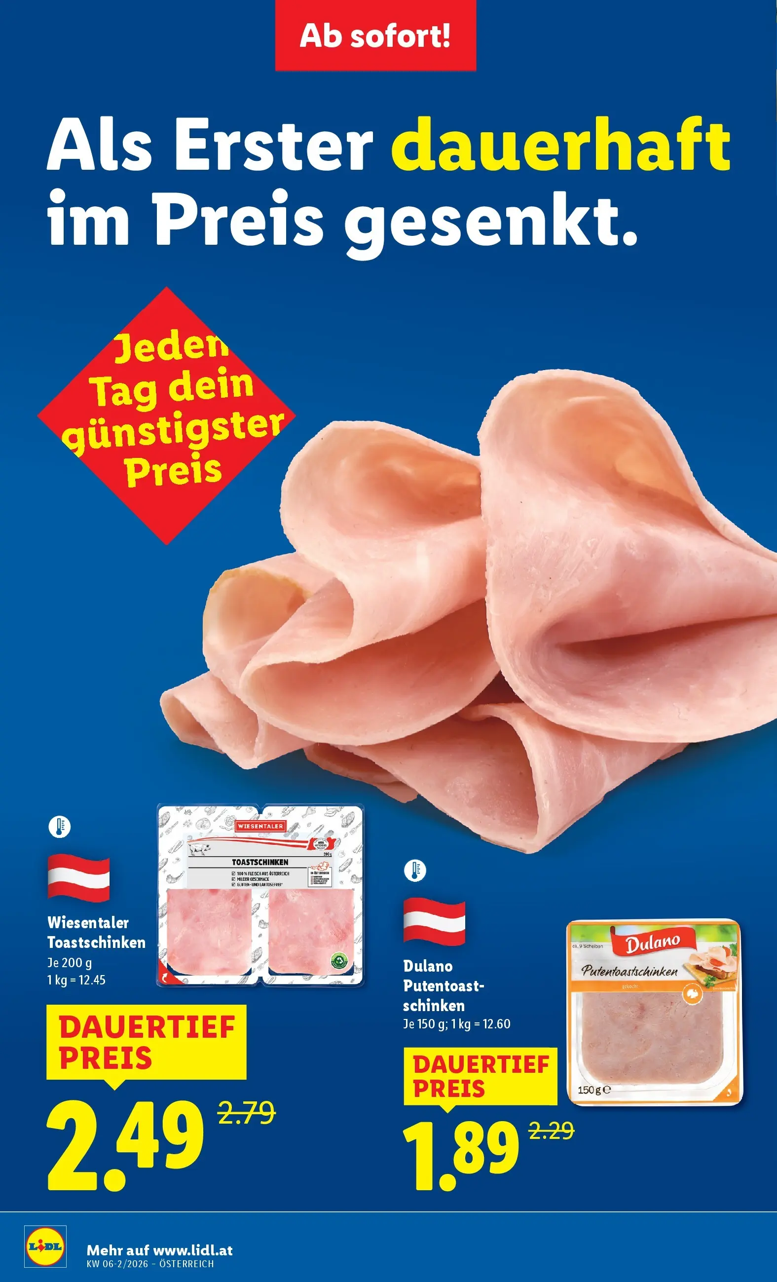 Lidl - Lidl ab 04.02.2026 - Angebote ab donnerstag | Seite: 2 | Produkte: Schinken