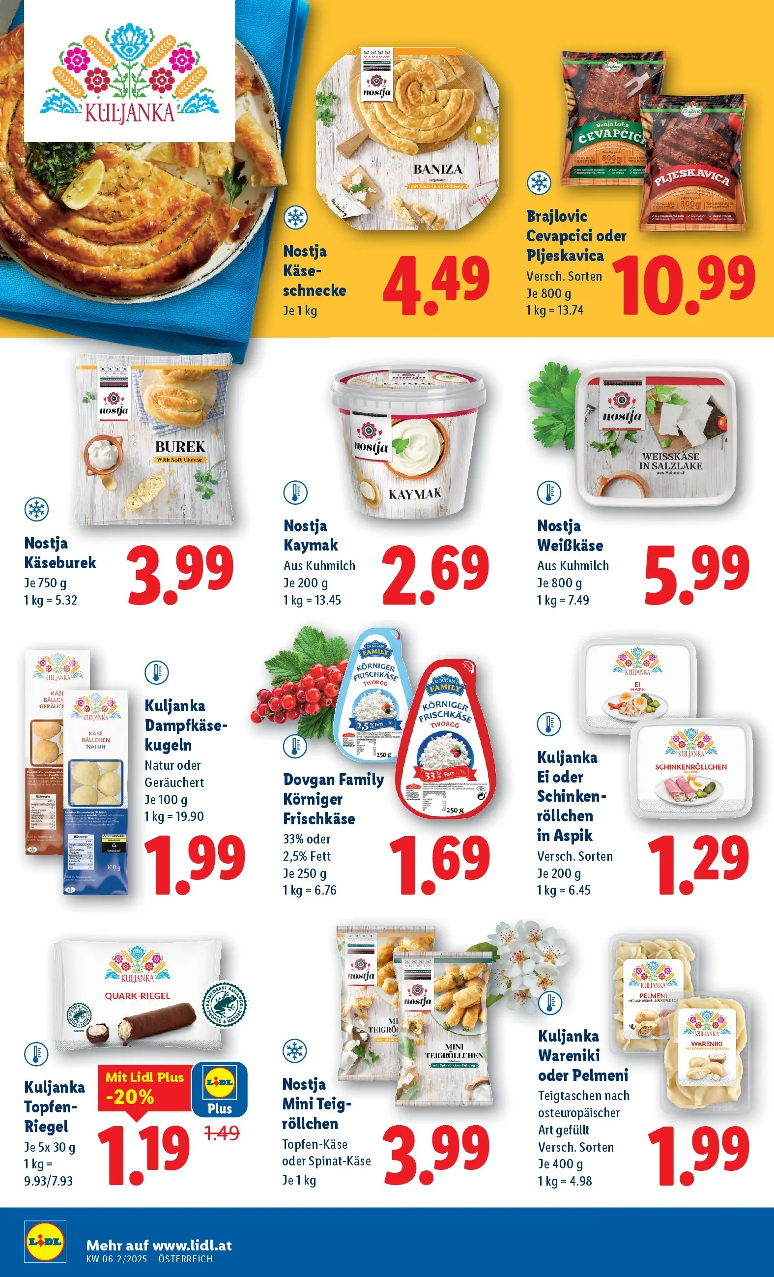 Lidl - Lidl ab 04.02.2026 - Angebote ab donnerstag | Seite: 14 | Produkte: Käse, Schinken