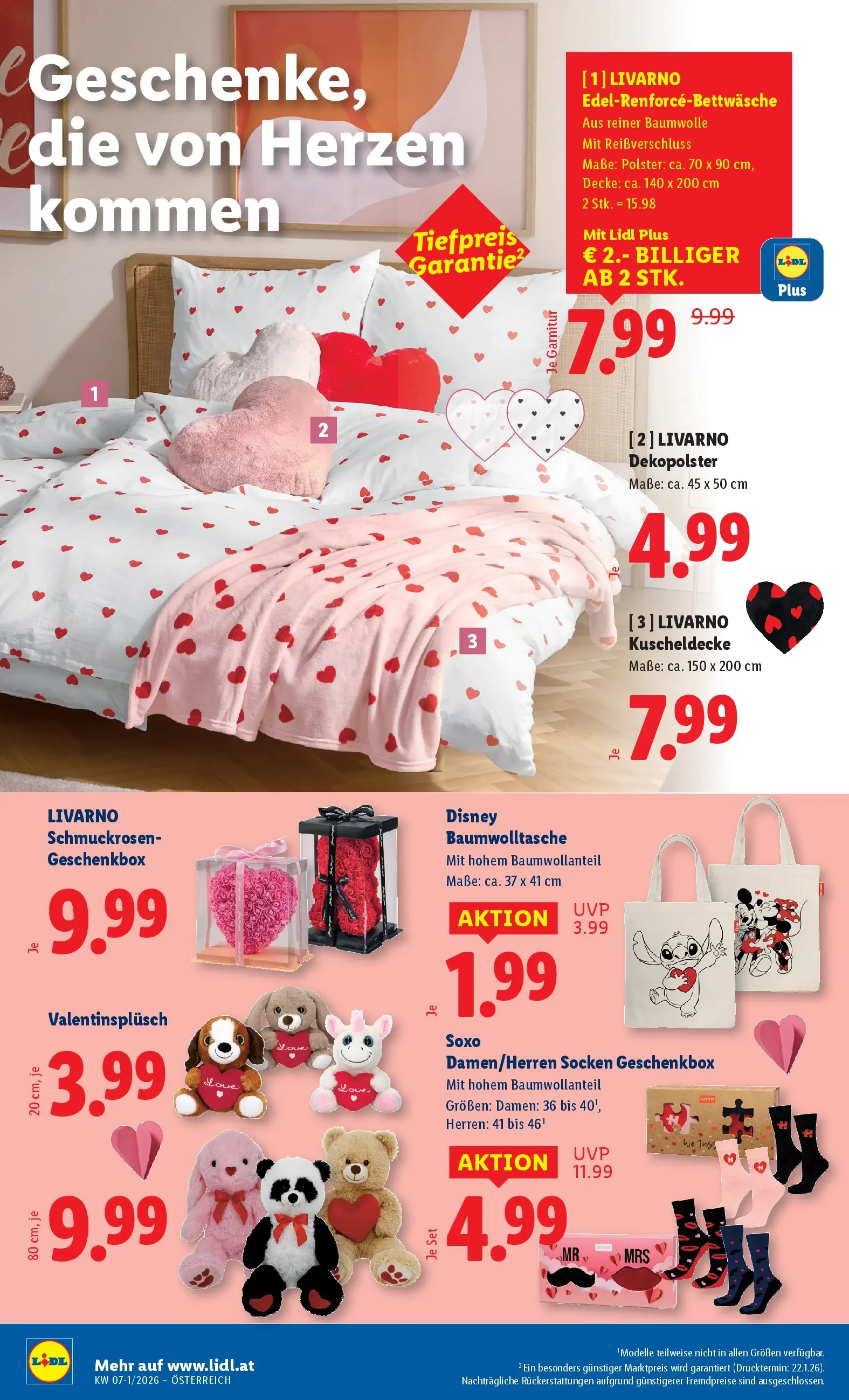 Lidl - Lidl ab 04.02.2026 - Angebote ab donnerstag | Seite: 38 | Produkte: Socken, Decke