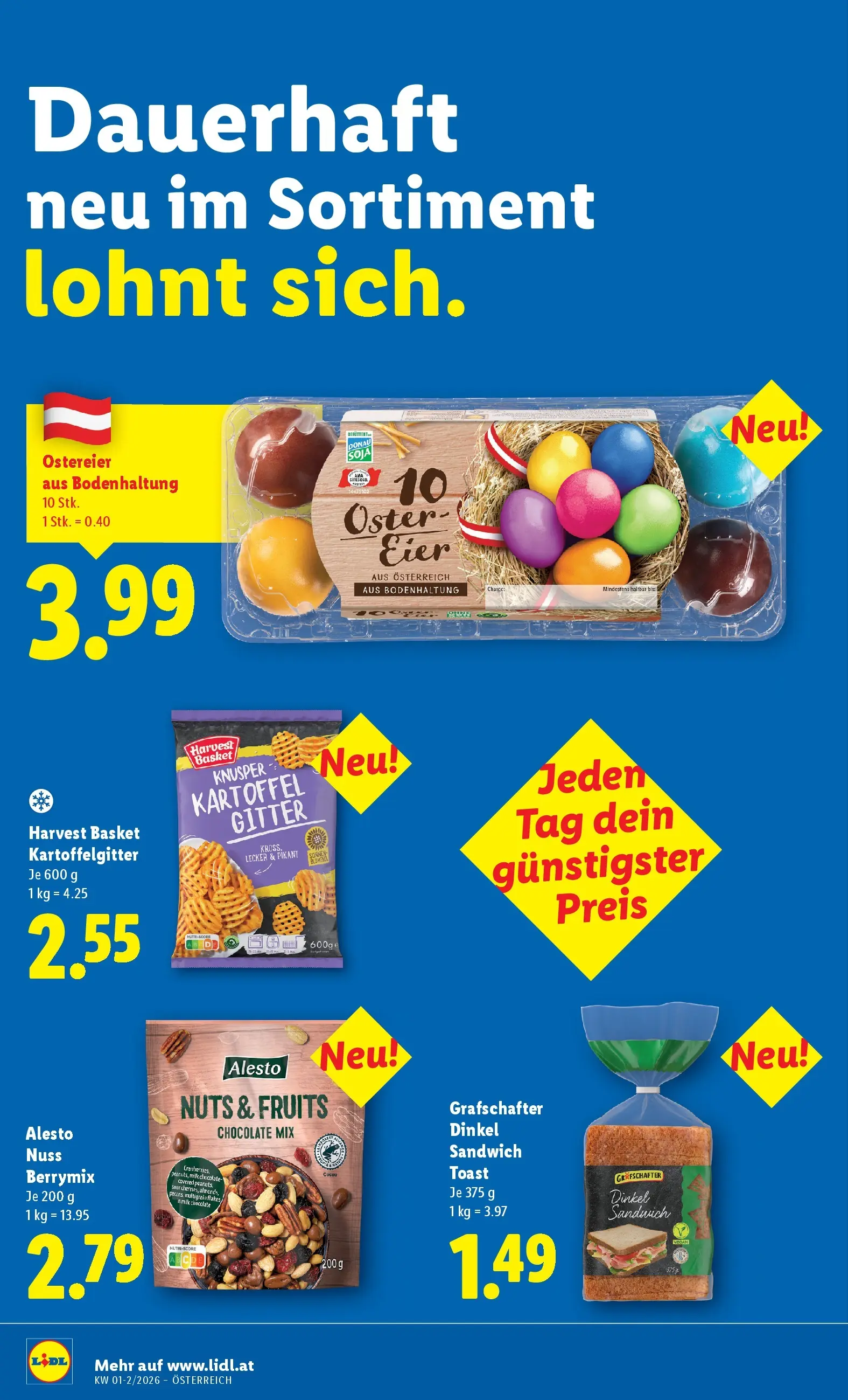 Lidl - Lidl ab 04.02.2026 - Angebote ab donnerstag | Seite: 47 | Produkte: Eier