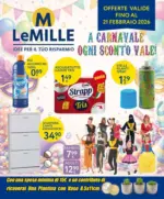 Le Mille A carnavale ogni sconto vale - al 21.02.2026