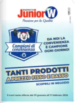 Junior W Tanti prodotti a prezzo fisso e basso - al 11.02.2026