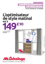 Mr Bricolage OP&Eacute;RATION AM&Eacute;NAGEMENT INT&Eacute;RIEUR - au 15.02.2026
