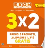 Ekom DAL 27 GENNAIO AL 9 FEBBRAIO - al 09.02.2026