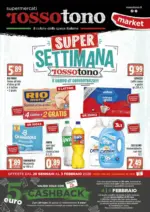 Supermercati Rossotono Market Super settimana - al 03.02.2026