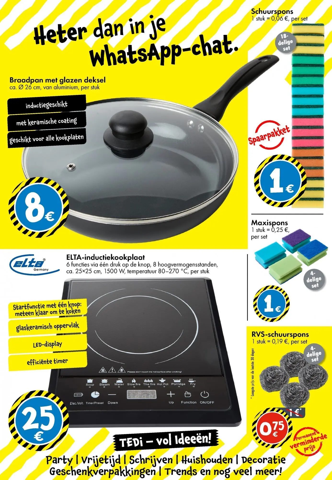 TEDi - TEDi folder tot 07.02.2026 vanaf 28/01/2026 | Pagina: 19 | Producten: Csirkemell sonka, Pot