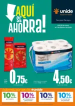 Unide Supermercados &iexcl;Aqu&iacute; se ahorra! UNIDE Super - hasta el 11.02.2026