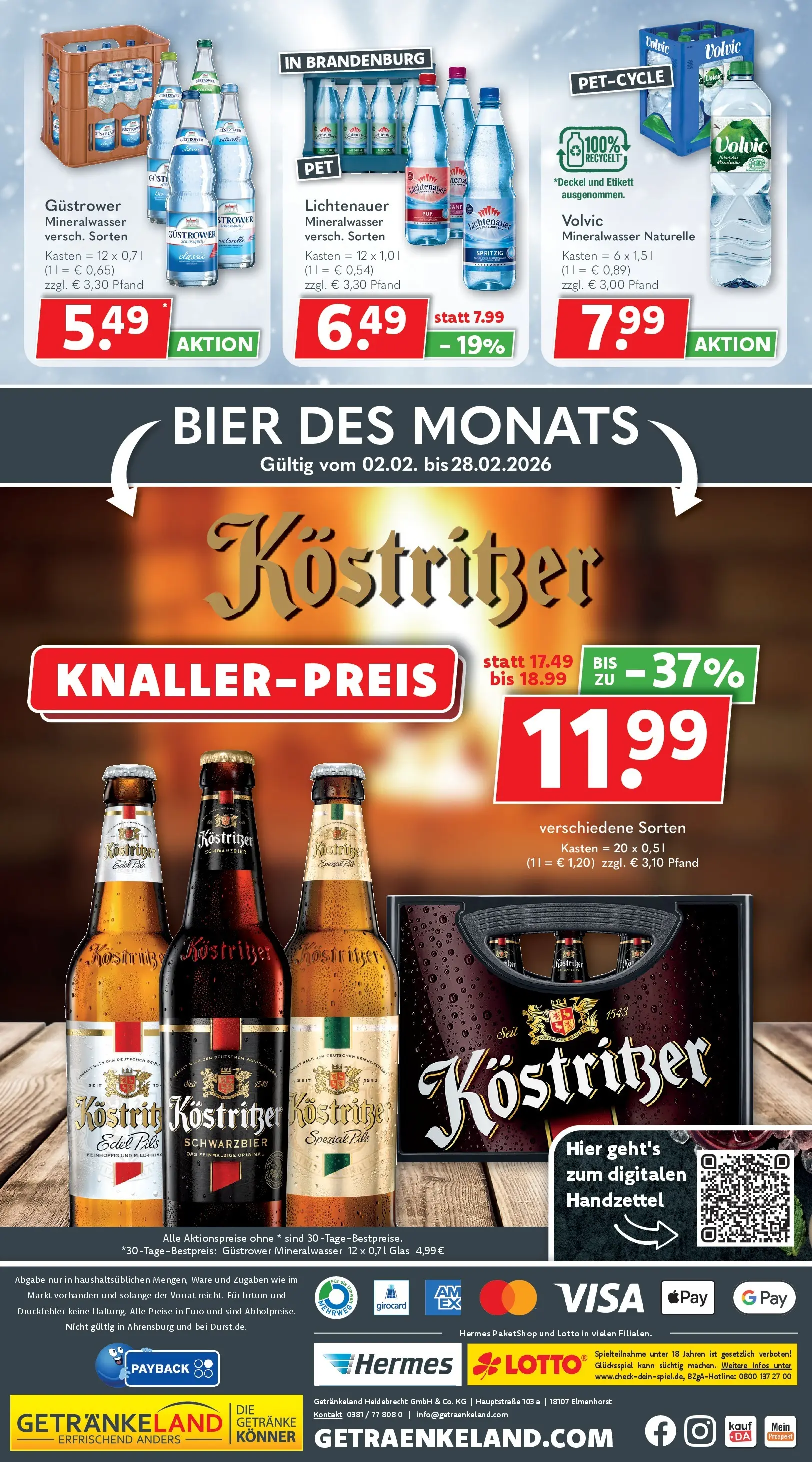 Getränkeland - Getränkeland: Getränkeangebote (ab 01.02.2026) zum Blättern | Seite: 6