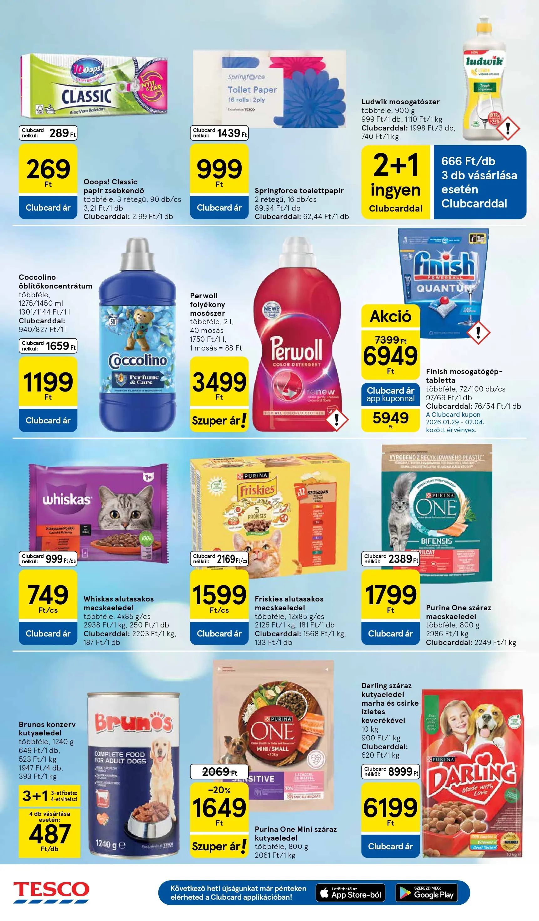 Tesco - Tesco újság érvényessége 2026.02.04-ig - 2026.01.31.-tól - online | Oldal: 8