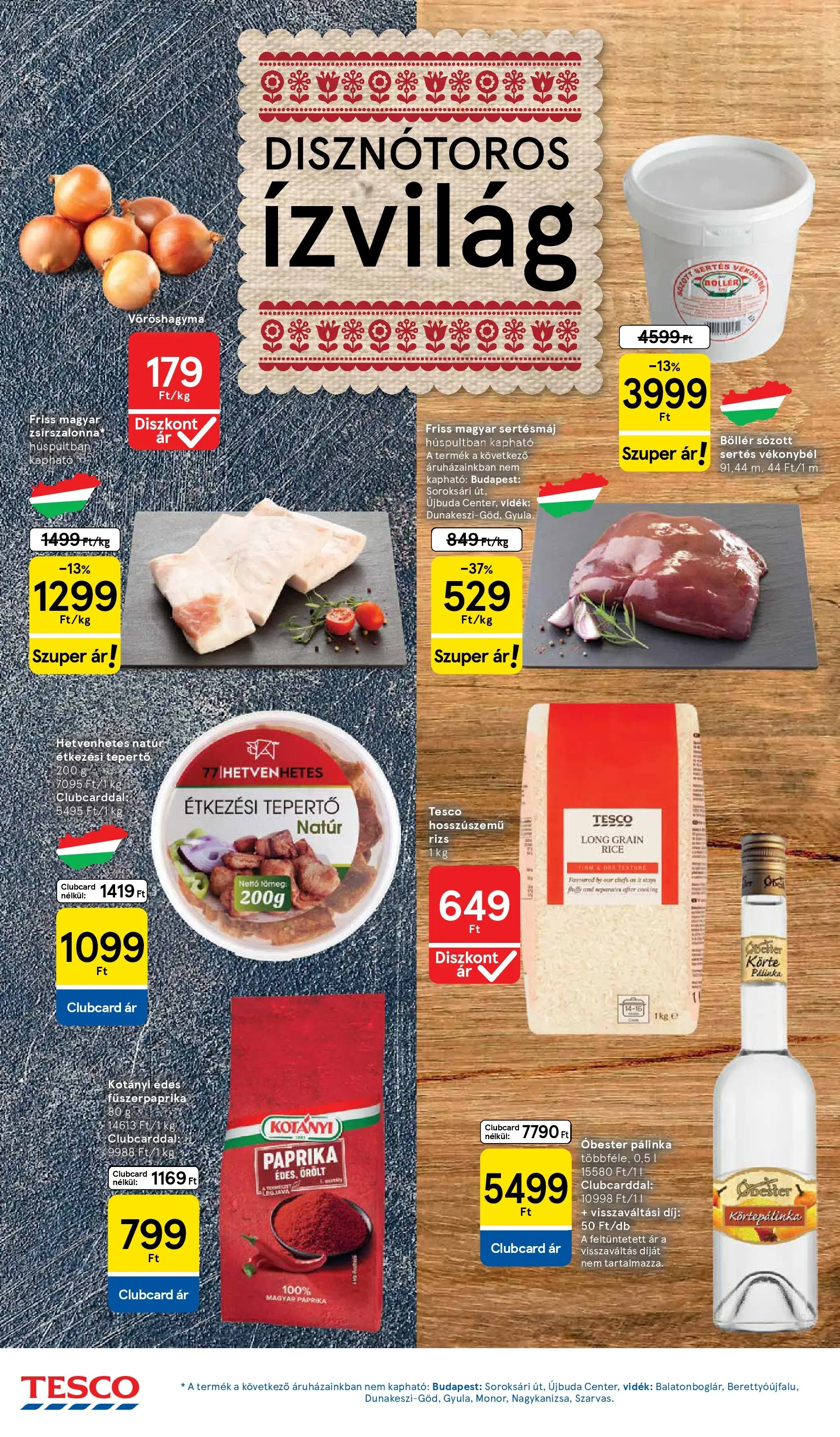 Tesco - Tesco újság érvényessége 2026.02.04-ig - 2026.01.31.-tól - online | Oldal: 12