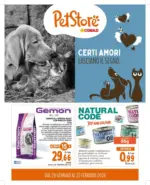 Pet Store Conad CERTI AMORI LASCIANO IL SEGNO - al 25.02.2026