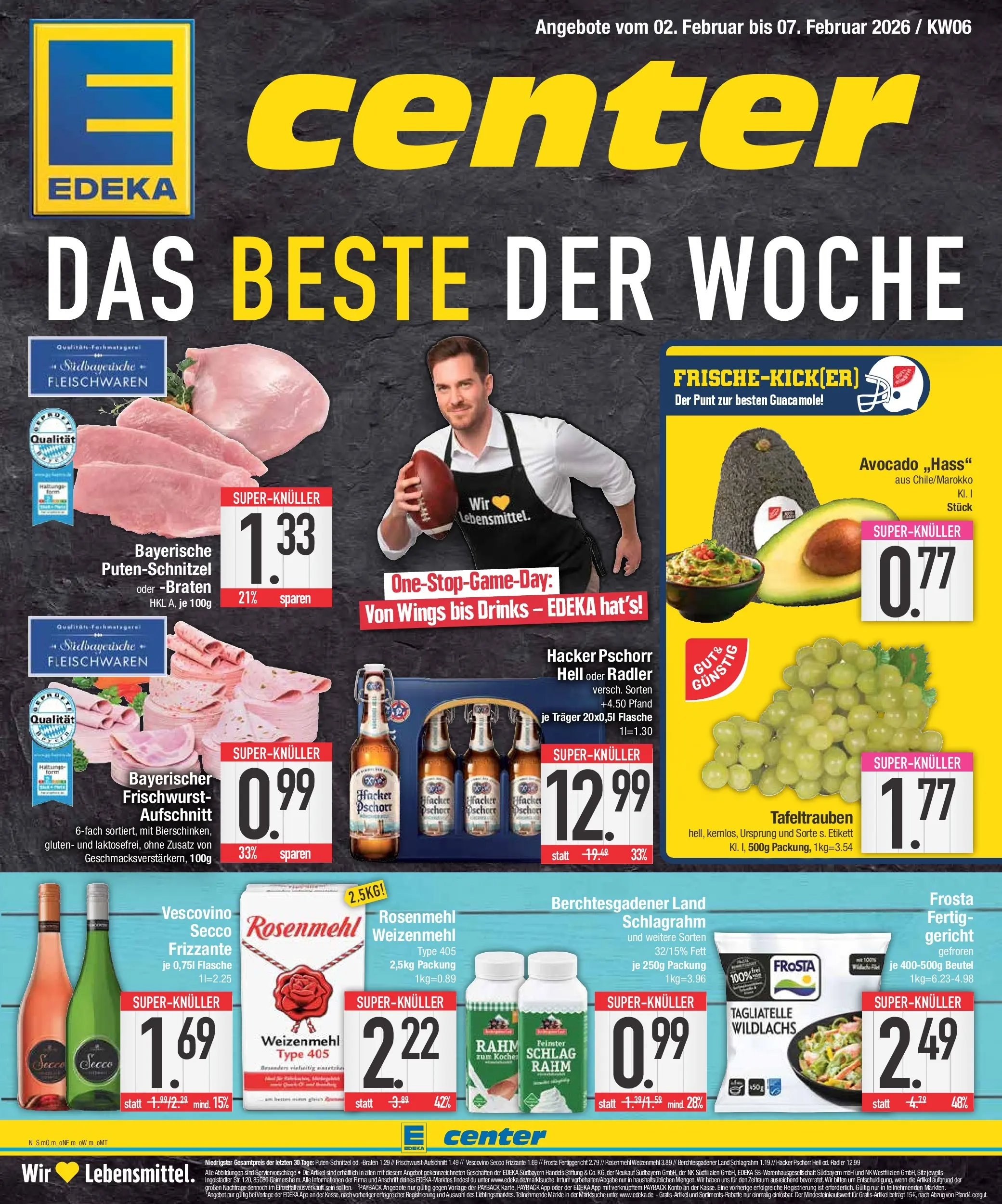 Edeka prospekt Bad Reichenhall	 (ab 01.02.2026) » Angebote Online | Seite: 1