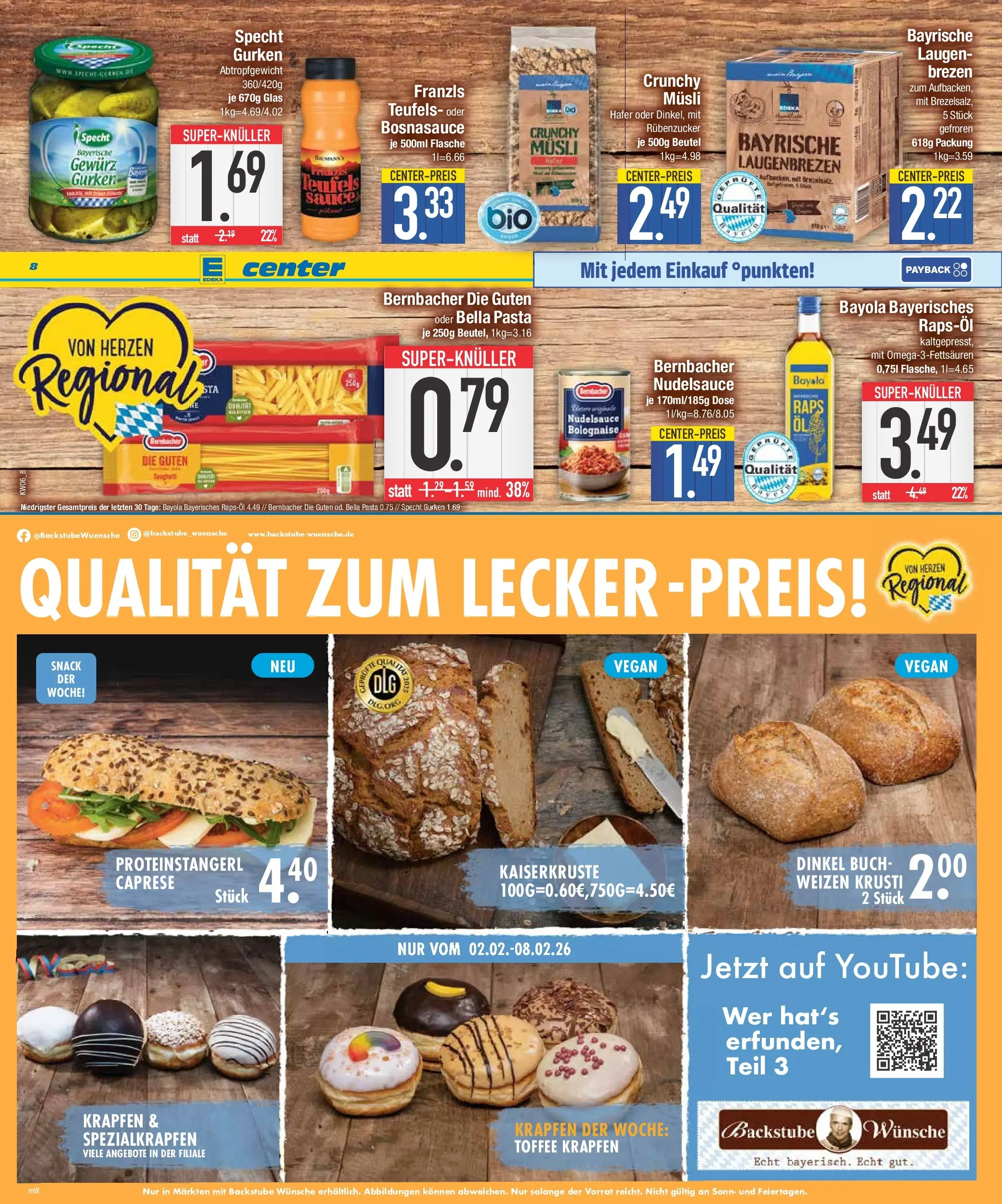 Edeka prospekt Bad Reichenhall	 (ab 01.02.2026) » Angebote Online | Seite: 8